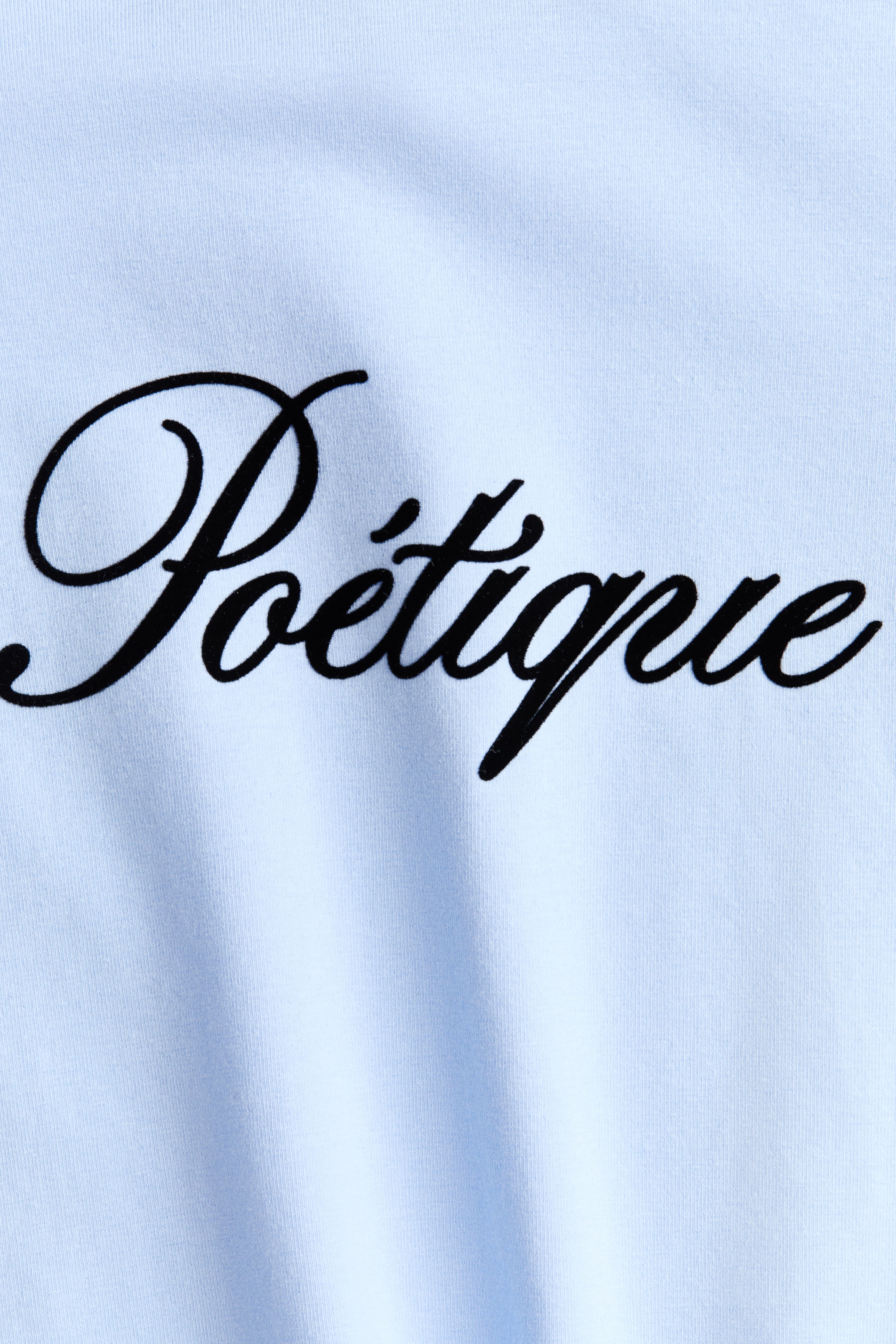 Fitted cotton T-shirt