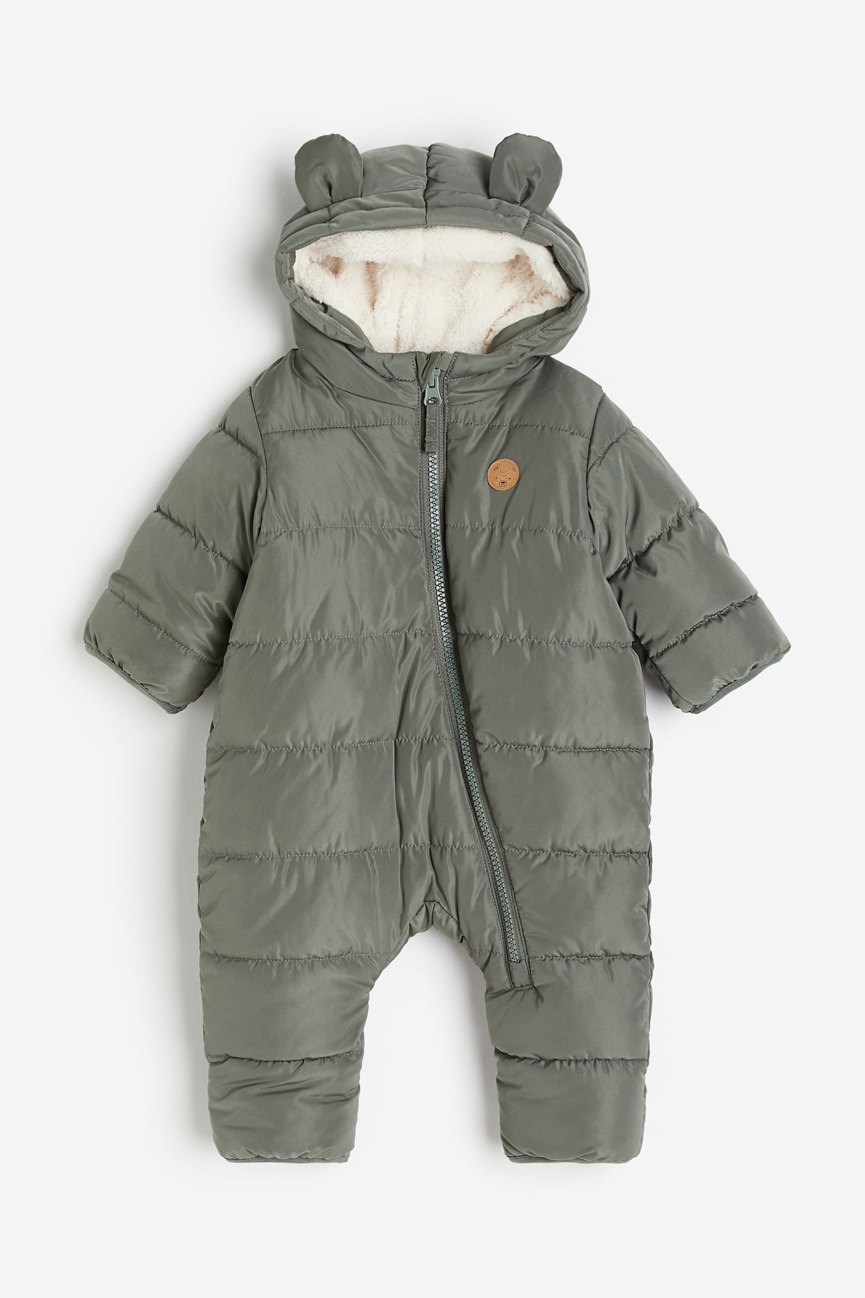 Wattierter Overall - Langarm - Lang - Khakigrün - Kids | H&M DE