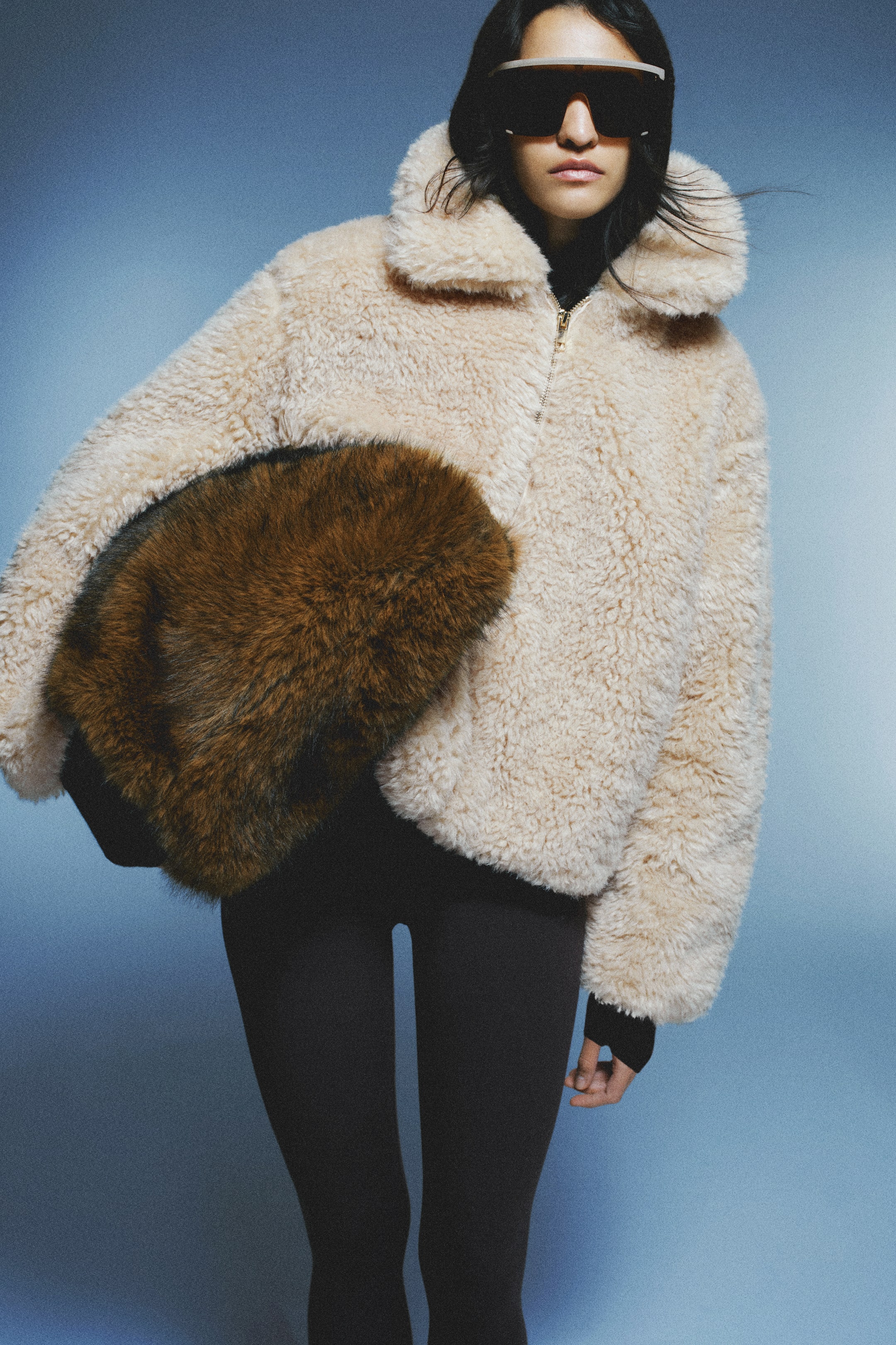 View larger image: Teddy jacket - Beige - Ladies | H&M 1