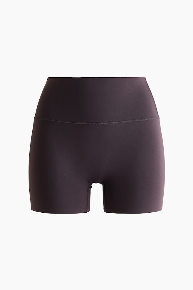 Sports Hot Pants with SculptMove™ - Plum/Black - 1