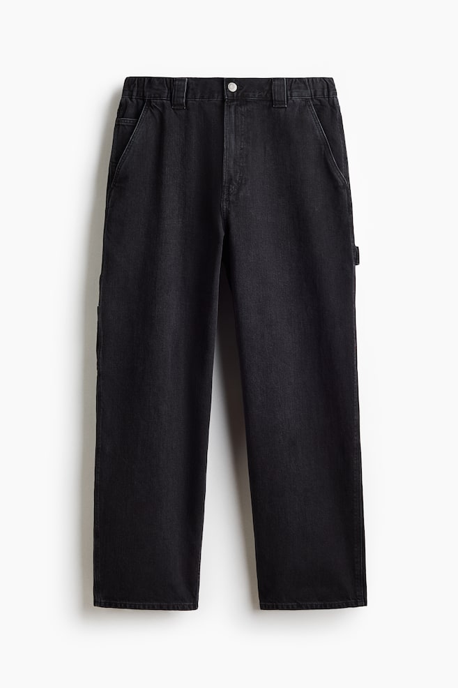 Baggy Carpenter Jeans - Negro denim/Azul denim oscuro/Azul denim claro - 1