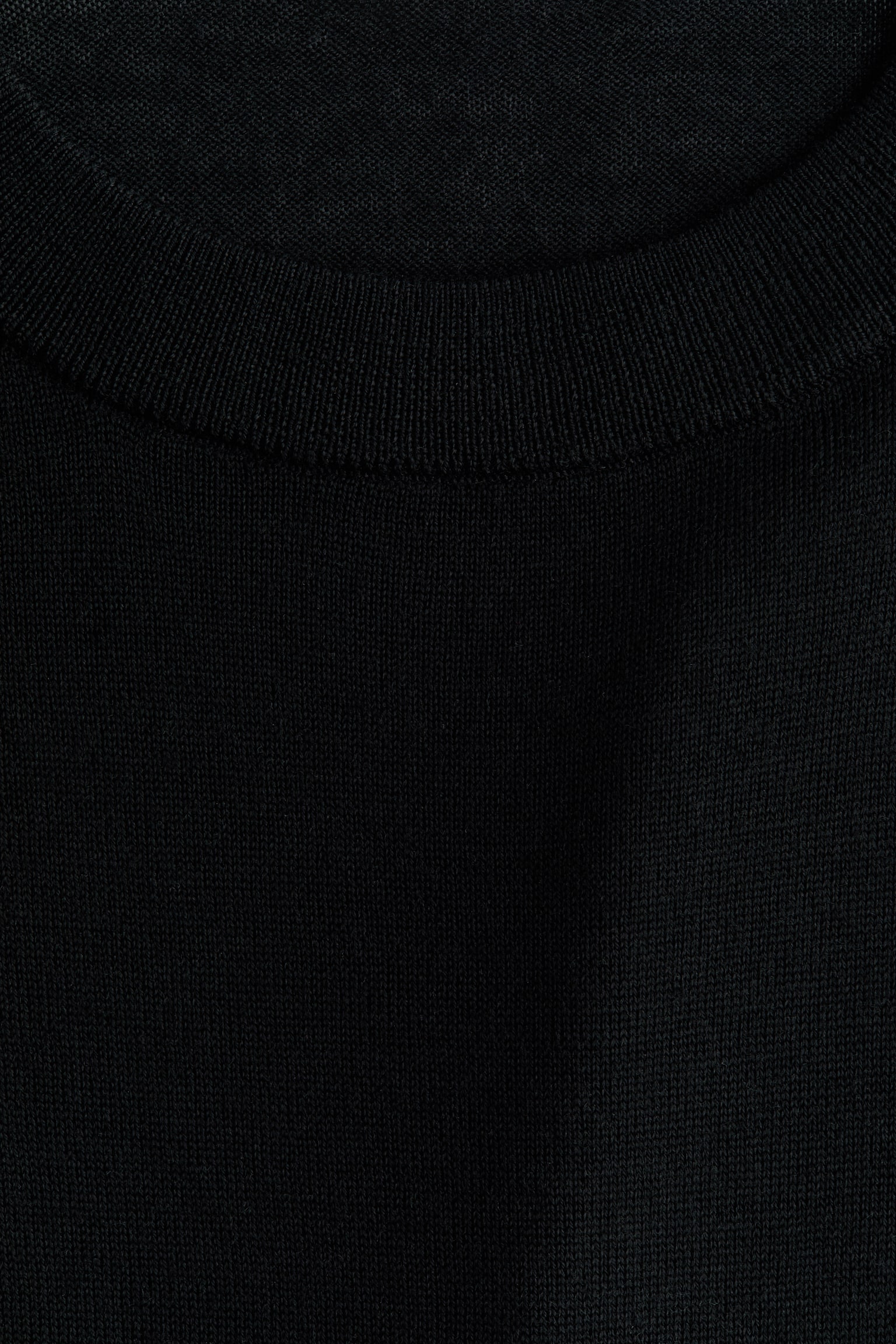 Merino wool T-shirt - Black - 3