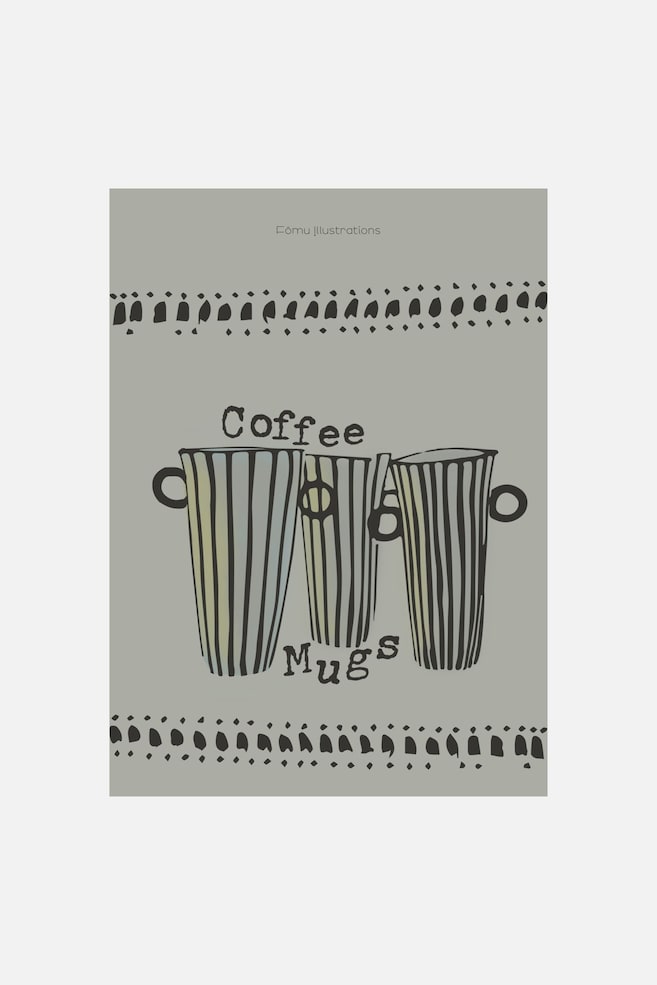 Fōmu Illustrations - Morningcoffee - Kaffemuggar - 1