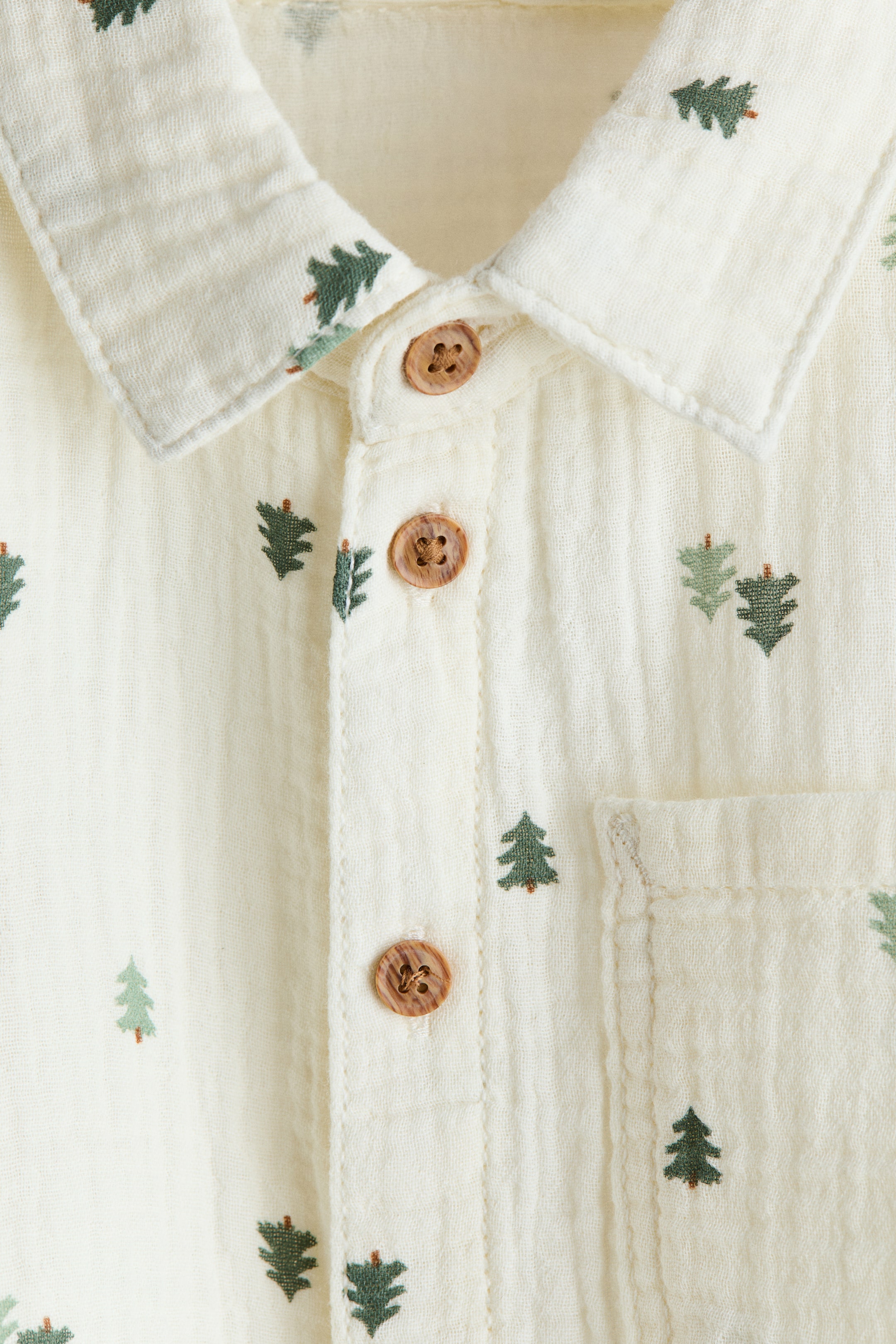 Chemise en mousseline de coton