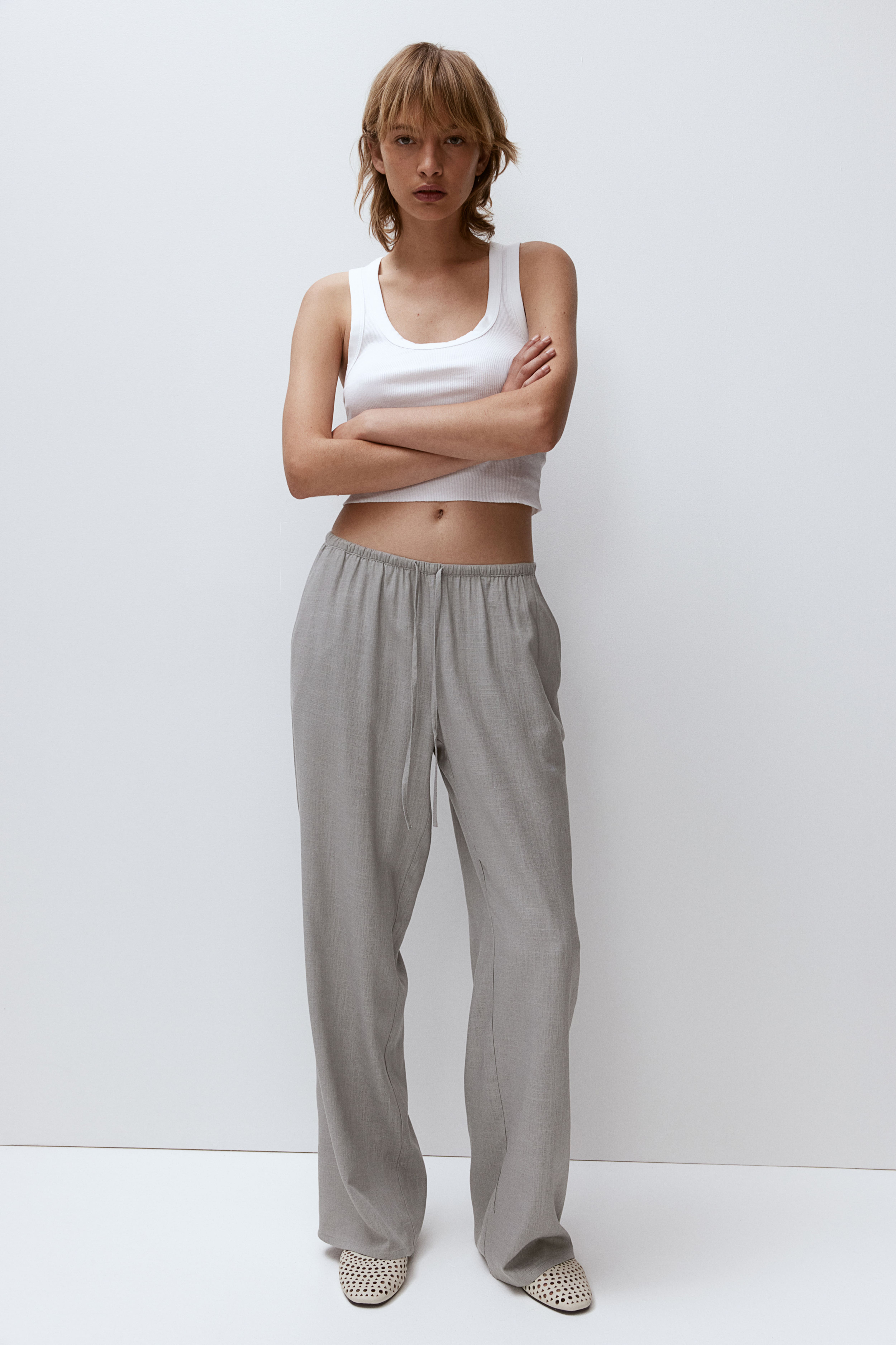 H&m summer pants best sale