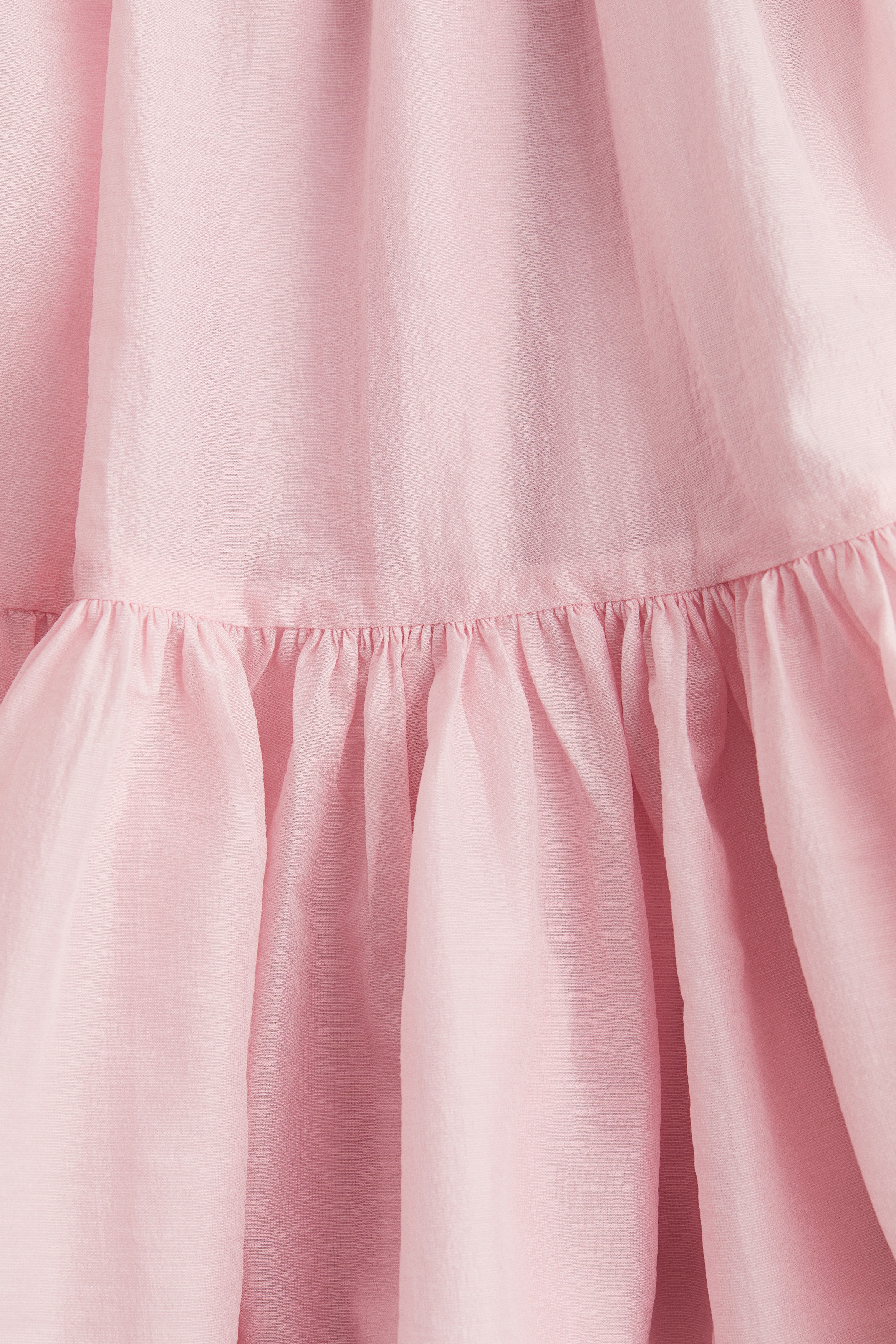 Flounced mini skirt