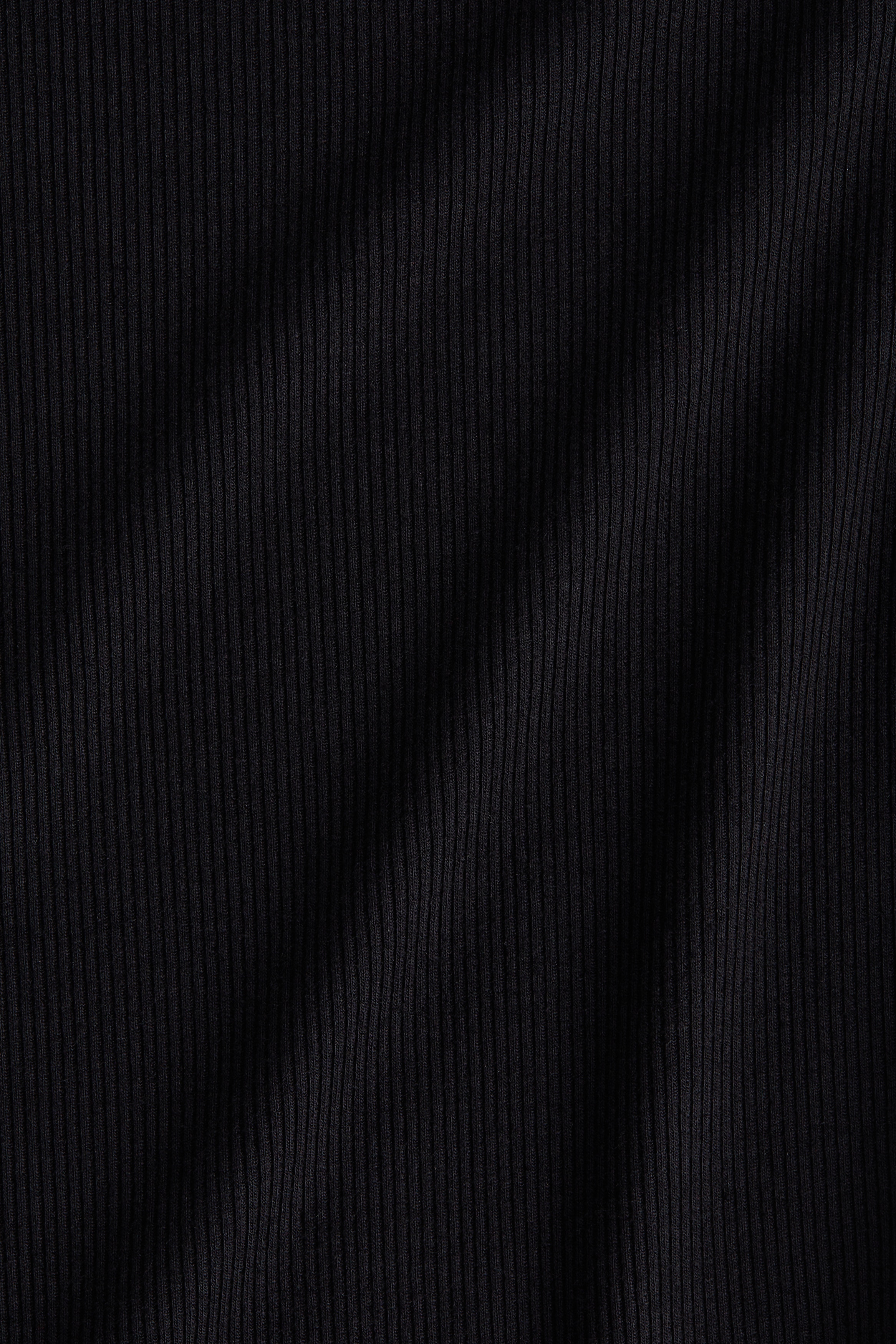 Ribbed jersey top