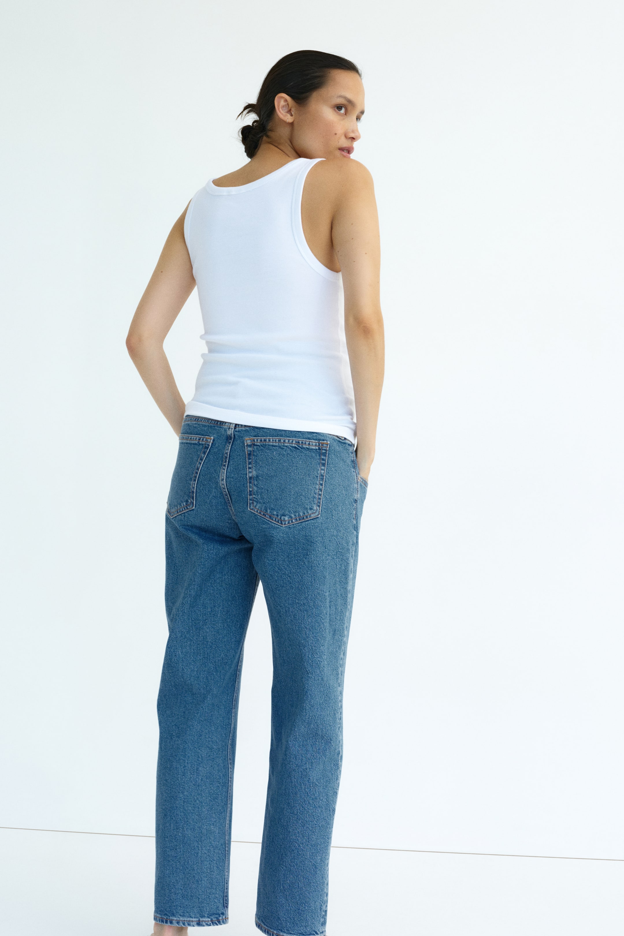 MAMA Slim Mom Ankle Jeans