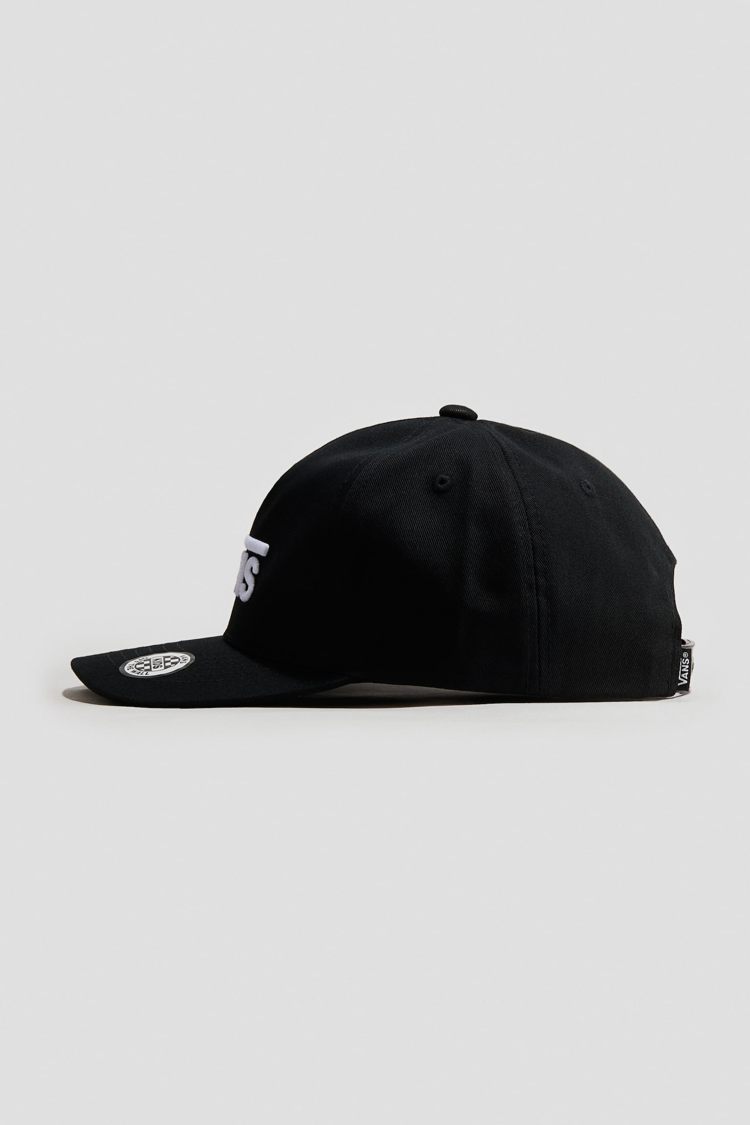 Drop V Logo Snapback Cap - Black Dark - 2