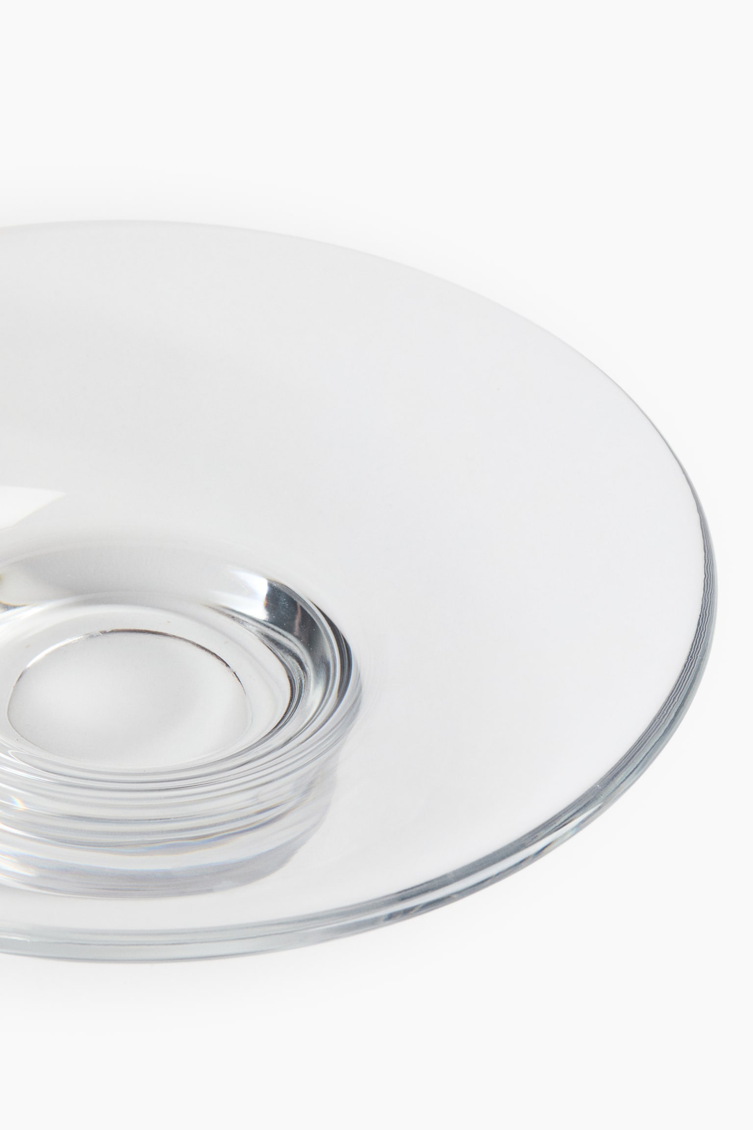 Skleněná mísa - Transparent/Růžová - 3