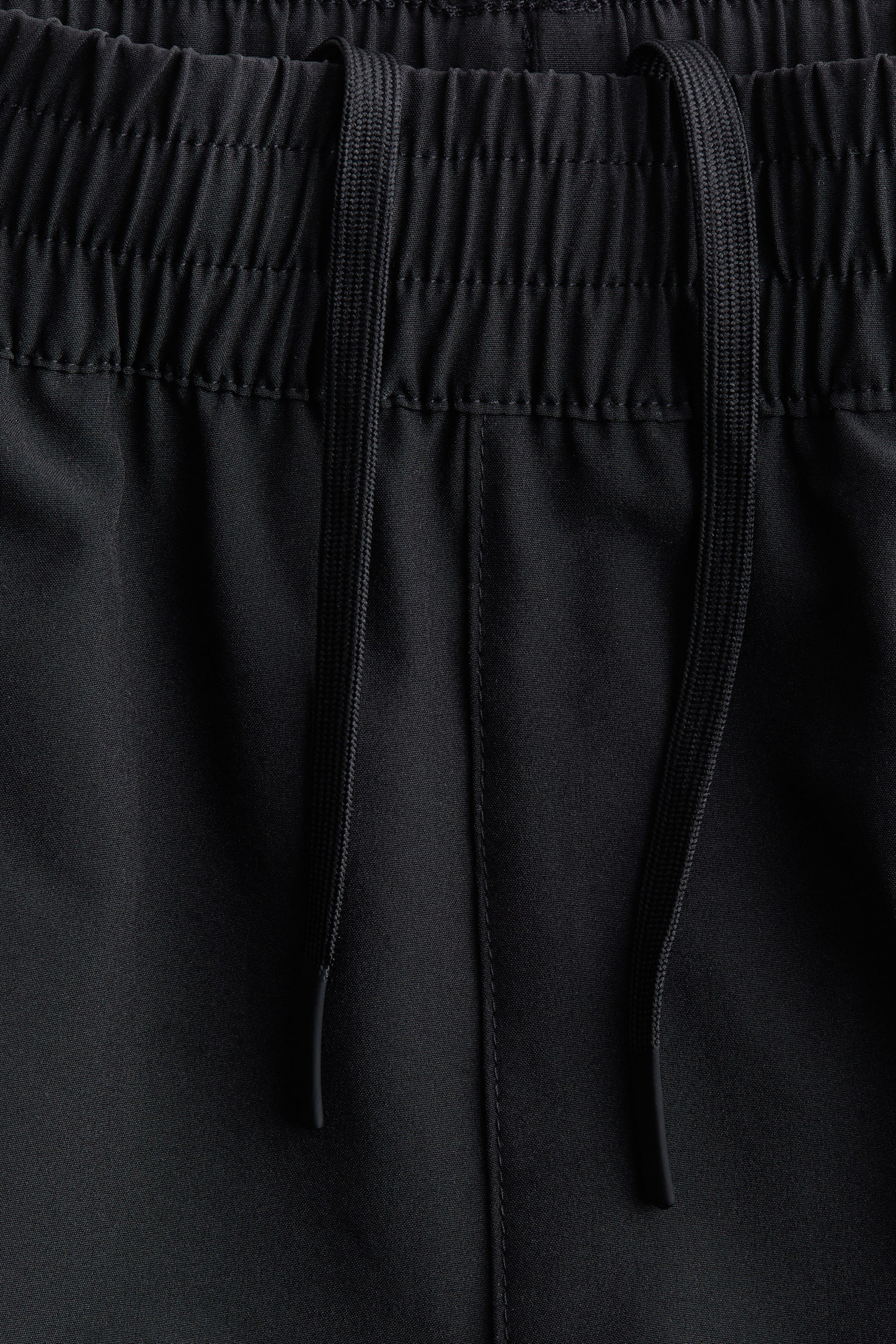 Женские шорты H&M Regular-Fit Track Shorts with Pockets, цвет: Чёрный — фото 7