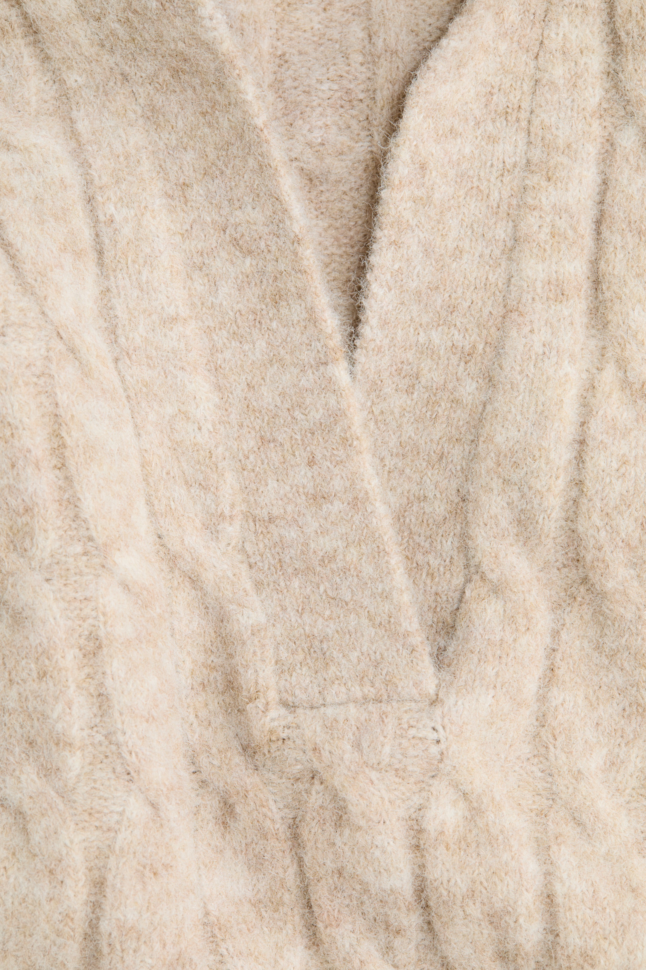 Oversized Cable-Knit Sweater