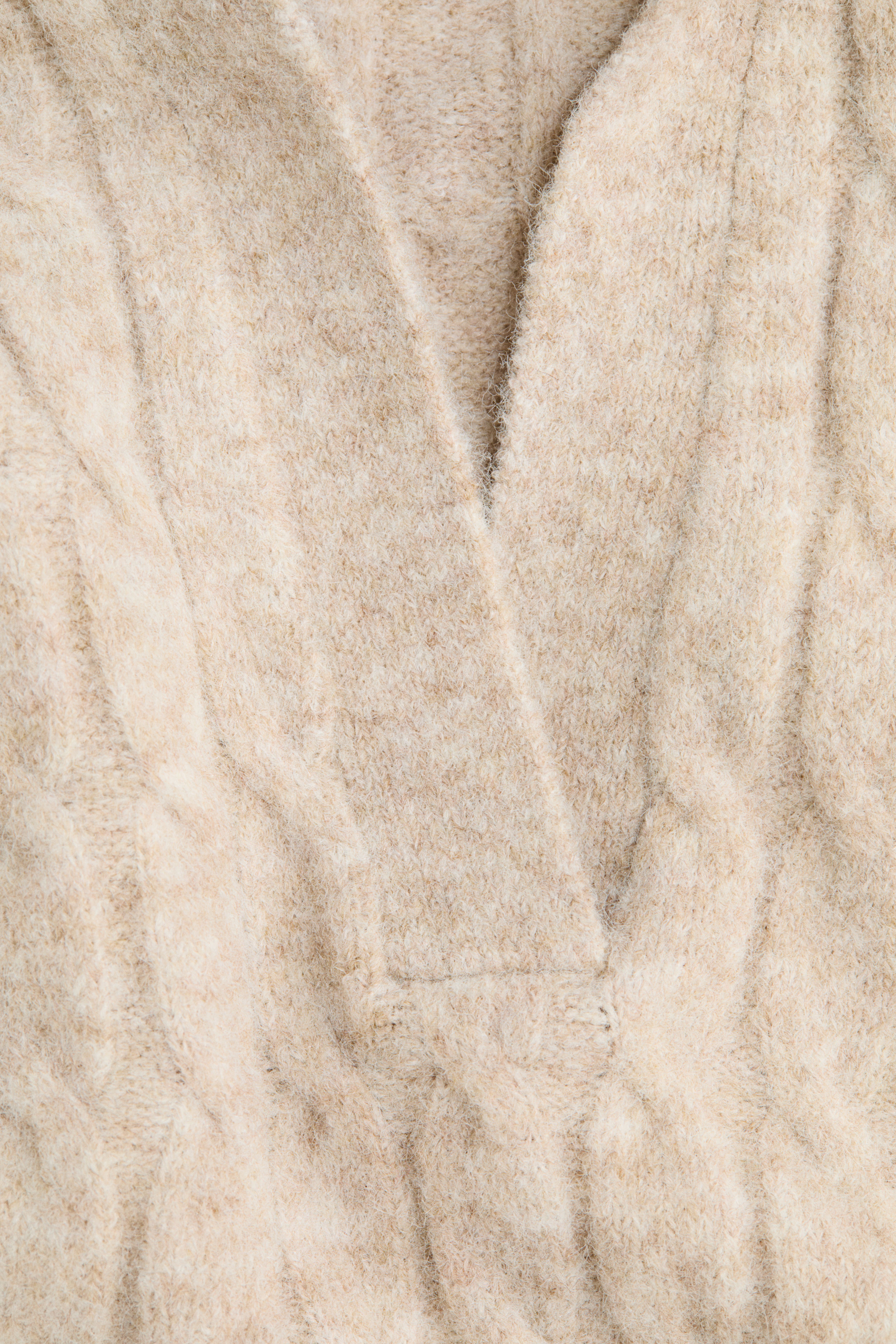 Oversized Cable-Knit Sweater