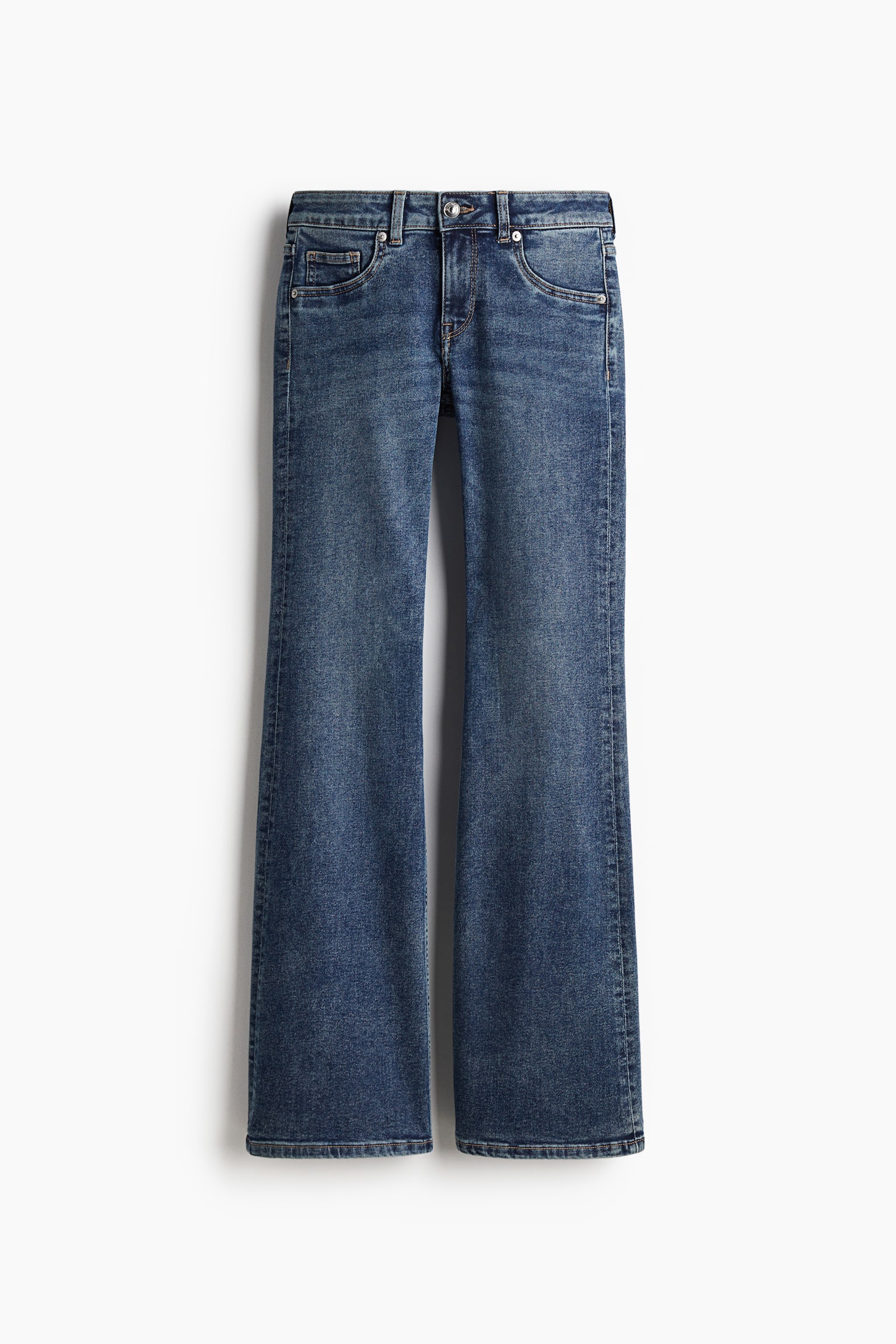 Flared Low Jeans - Denim blue/Black/Light denim blue/Dark denim blue/Grey/Black/Washed out/Light denim blue - 2