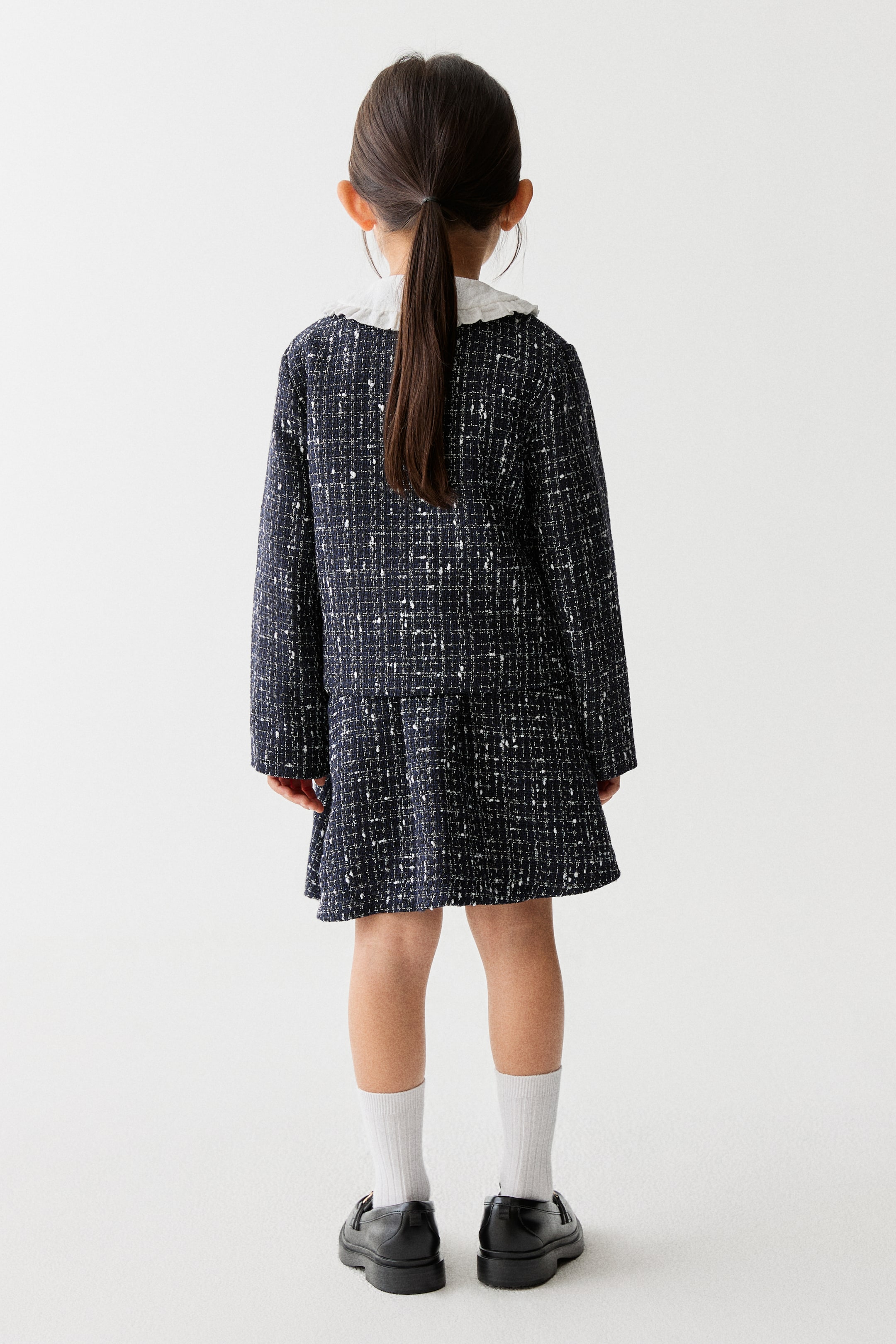 拡大画像を表示: ブークレスカート - ネイビーブルー - Kids | H&M JP 3