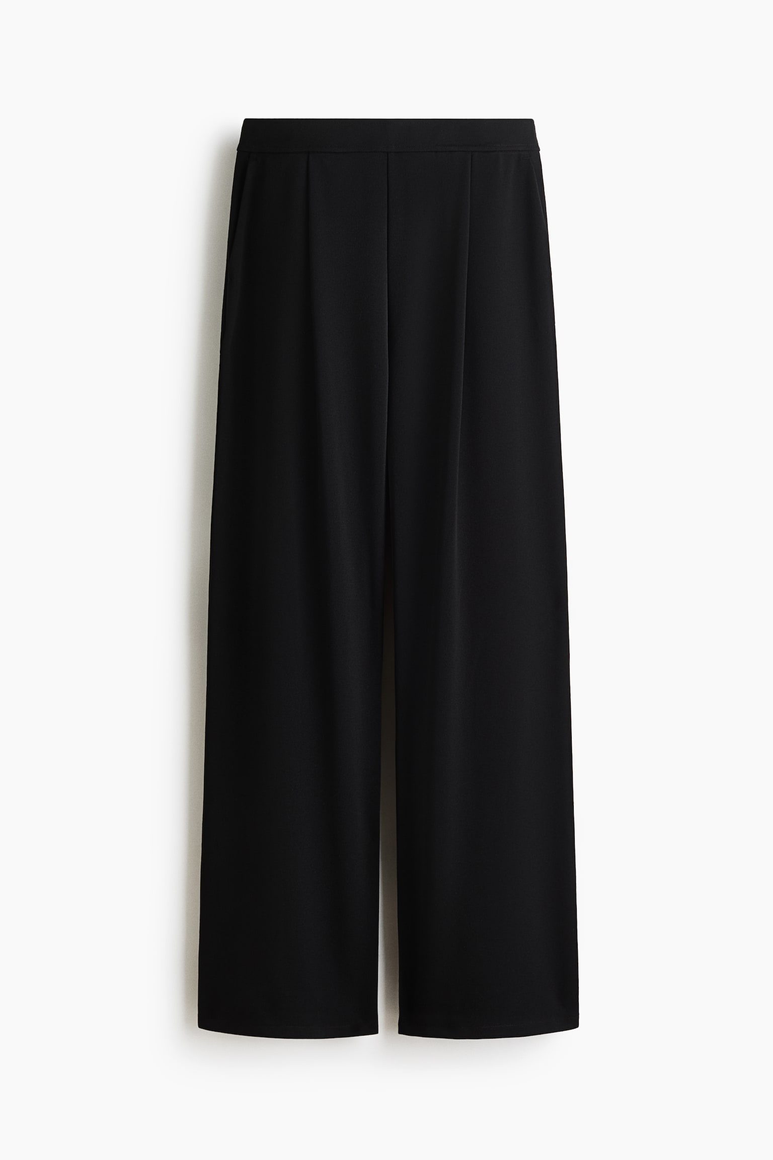 Wide trousers - Black/Dark grey marl/Pinstriped/Dark brown/Dark brown/Greige marl - 2