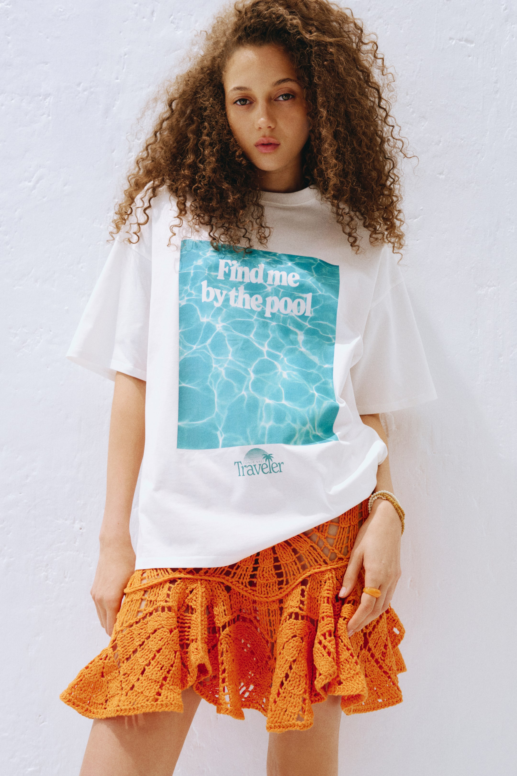 T-shirt ample imprimé