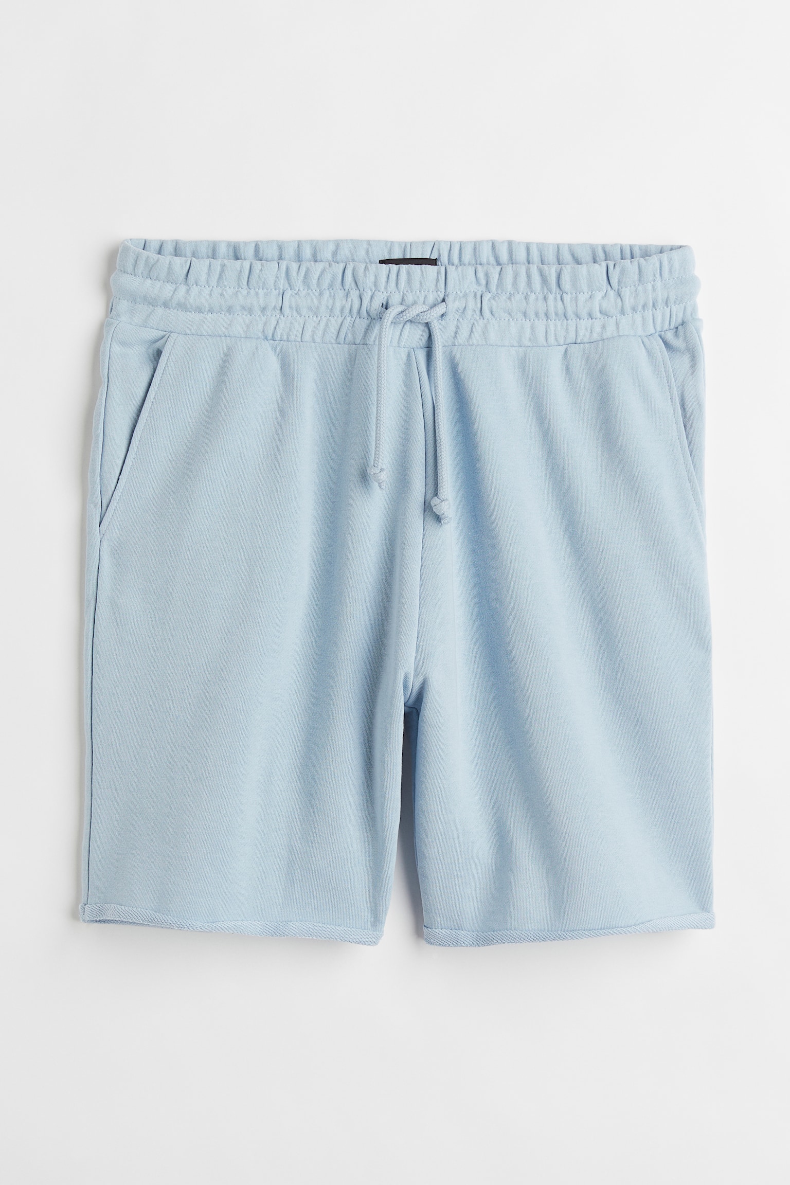 Regular Fit Sweatshorts - Light blue - 1