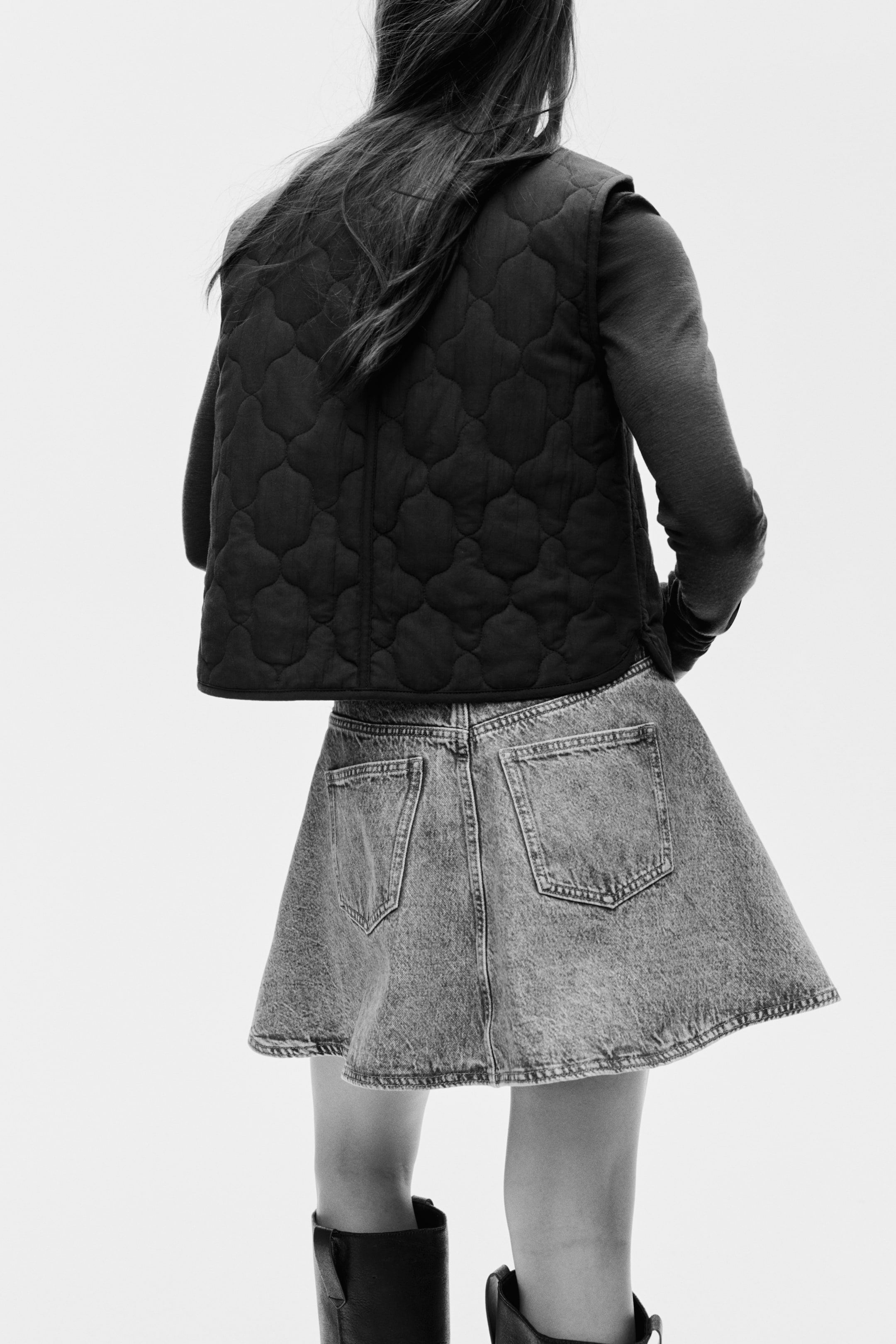 Женские жилеты H&M Quilted Vest — фото 5