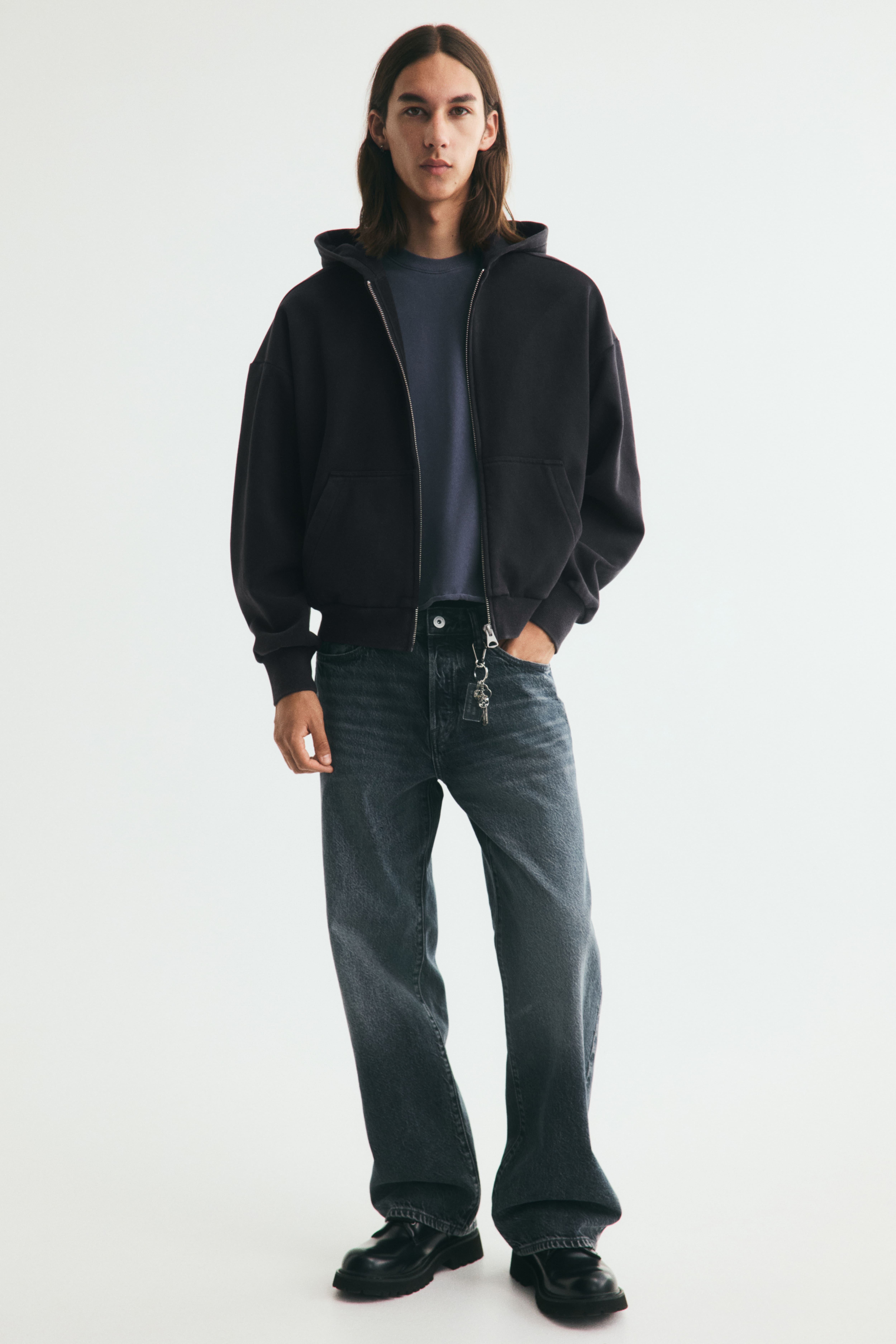 Oversized Hooded Jacket