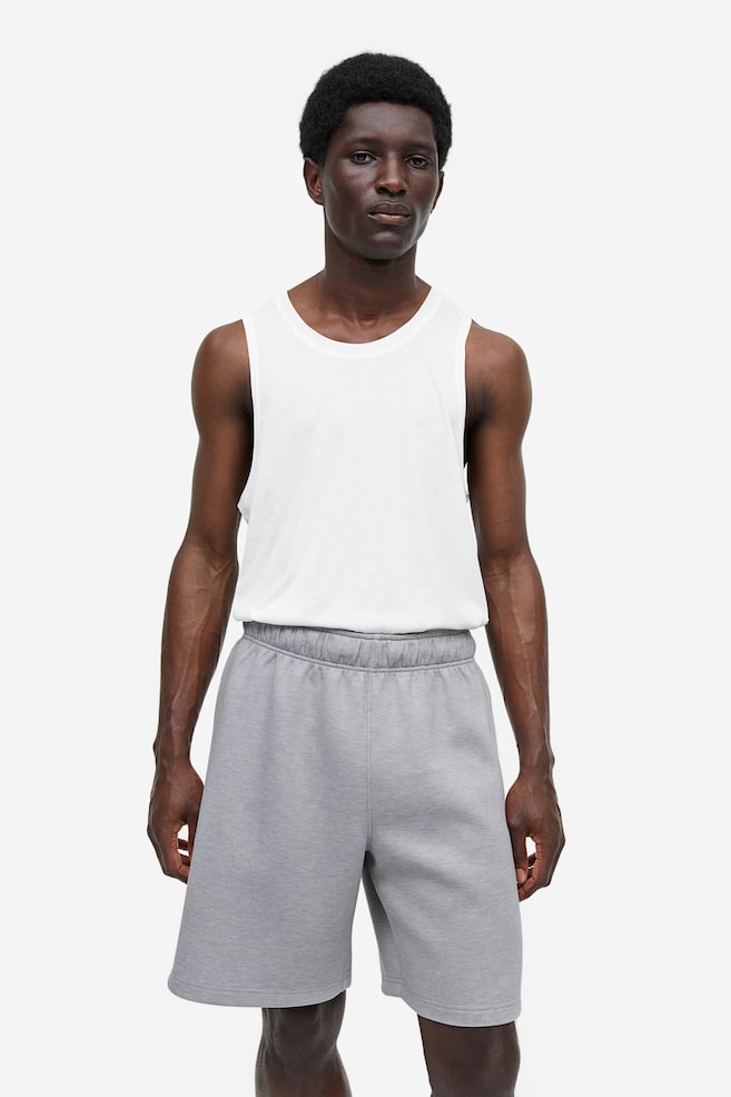 DryMove™ Sports shorts - Grey marl/White/Beige/White/dc/dc - 9