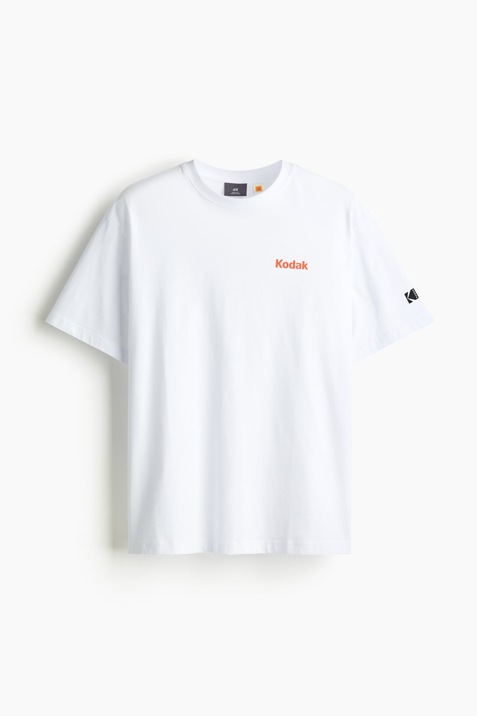 Loose Fit Tee - White/Kodak/White/The Simpsons/White/Jaws/White/Bob Marley/White/Discovery Channel/Light greige/Rick and Morty/White/The Godfather/Black/Formula 1/Light beige/Snoopy/Black/Gorillaz/White/2Pac/White/Felix the Cat/White/Red Hot Chili Peppers - 1