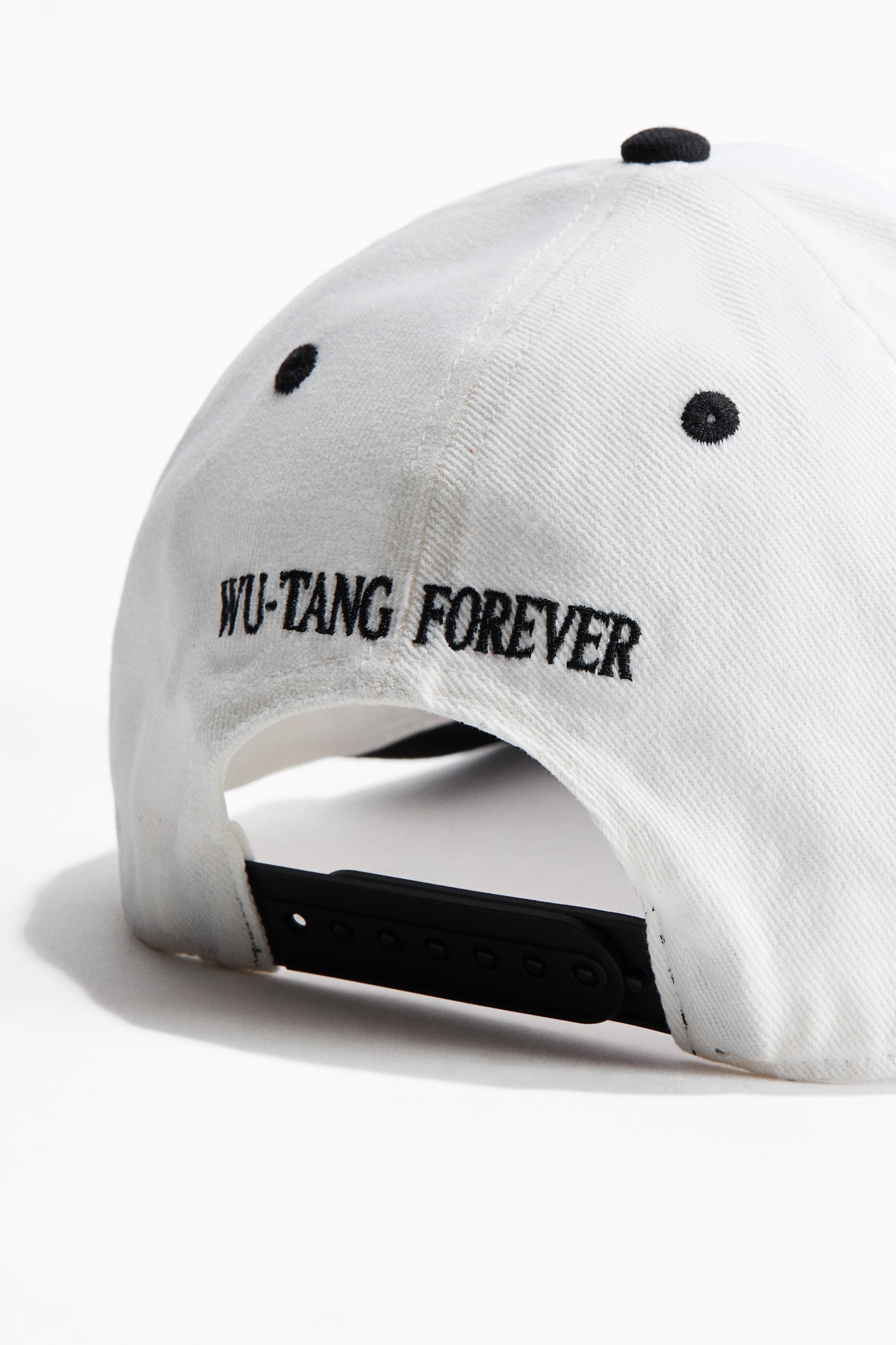 Casquette en sergé de coton avec motif