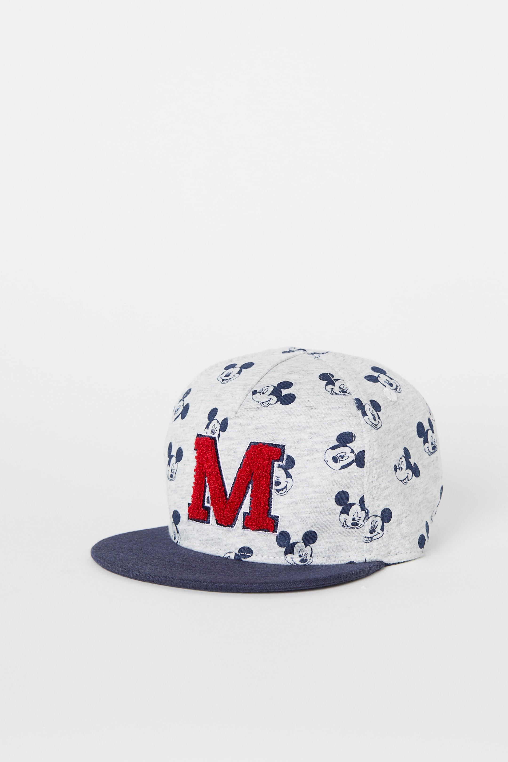 Jersey Cap - Lt. gray melange/Mickey Mouse - Kids | H&M US