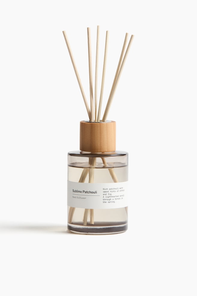 Reed diffuser - Sublime Patchouli/Sage Serenity/Crisp Cotton/Vintage Woods - 1