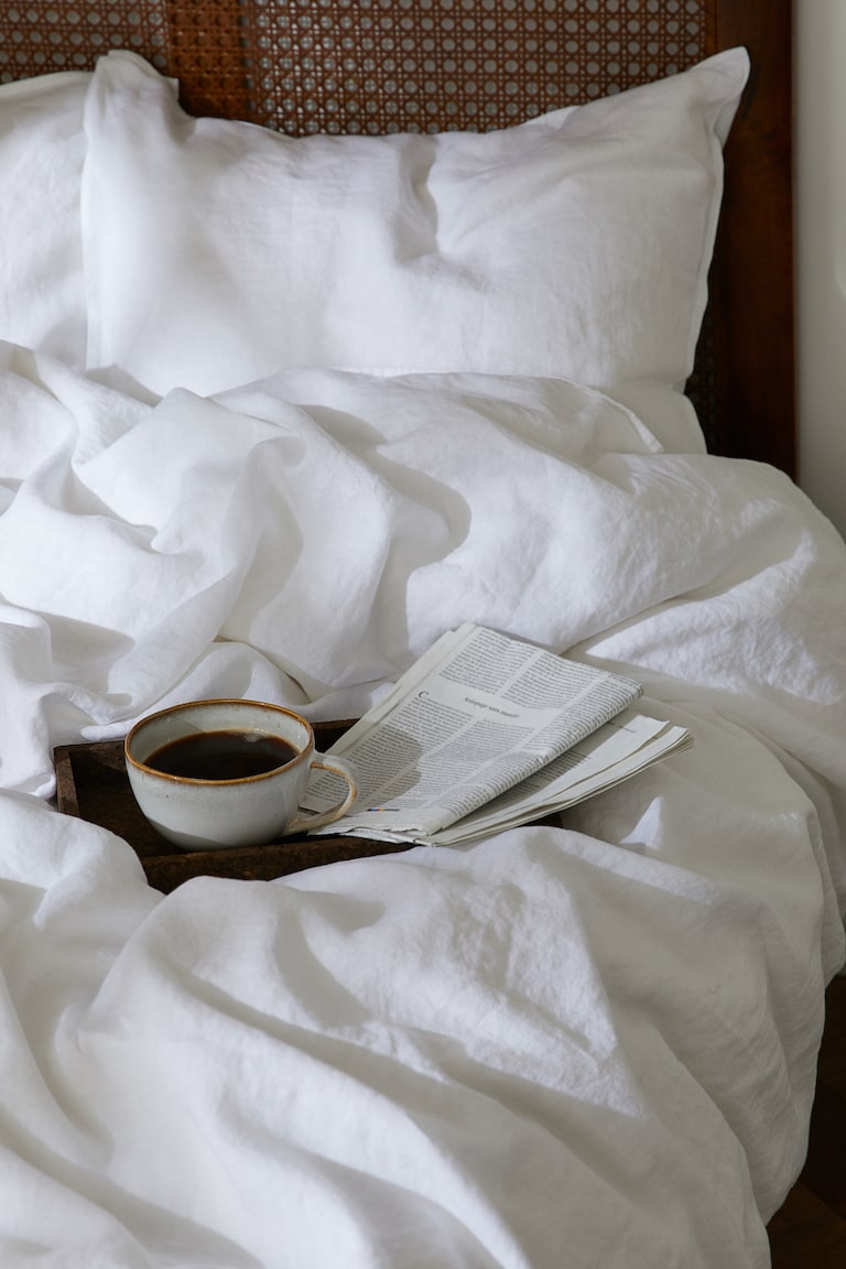 Linen King Duvet Cover Set