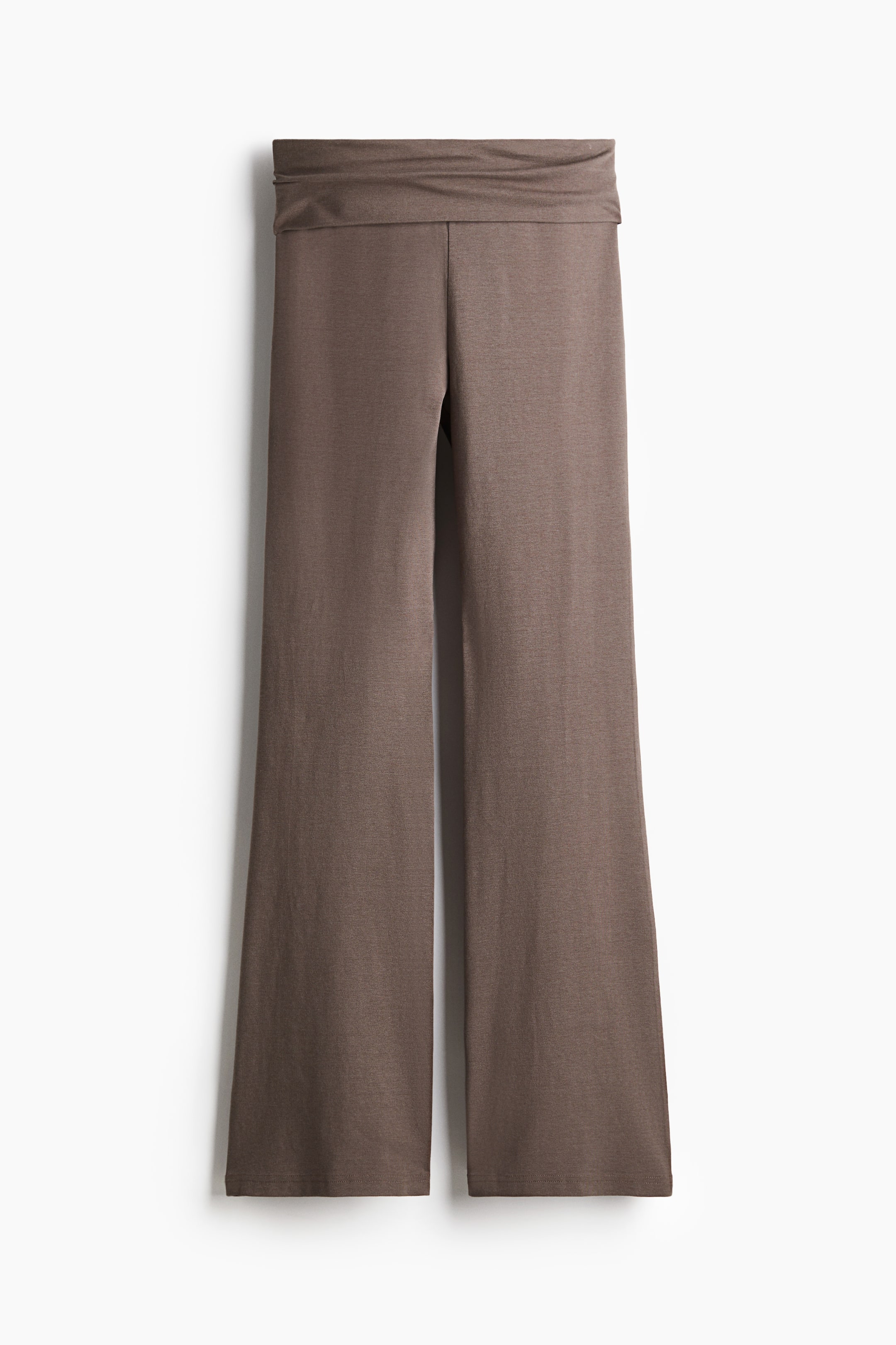 Flared Jersey Pants