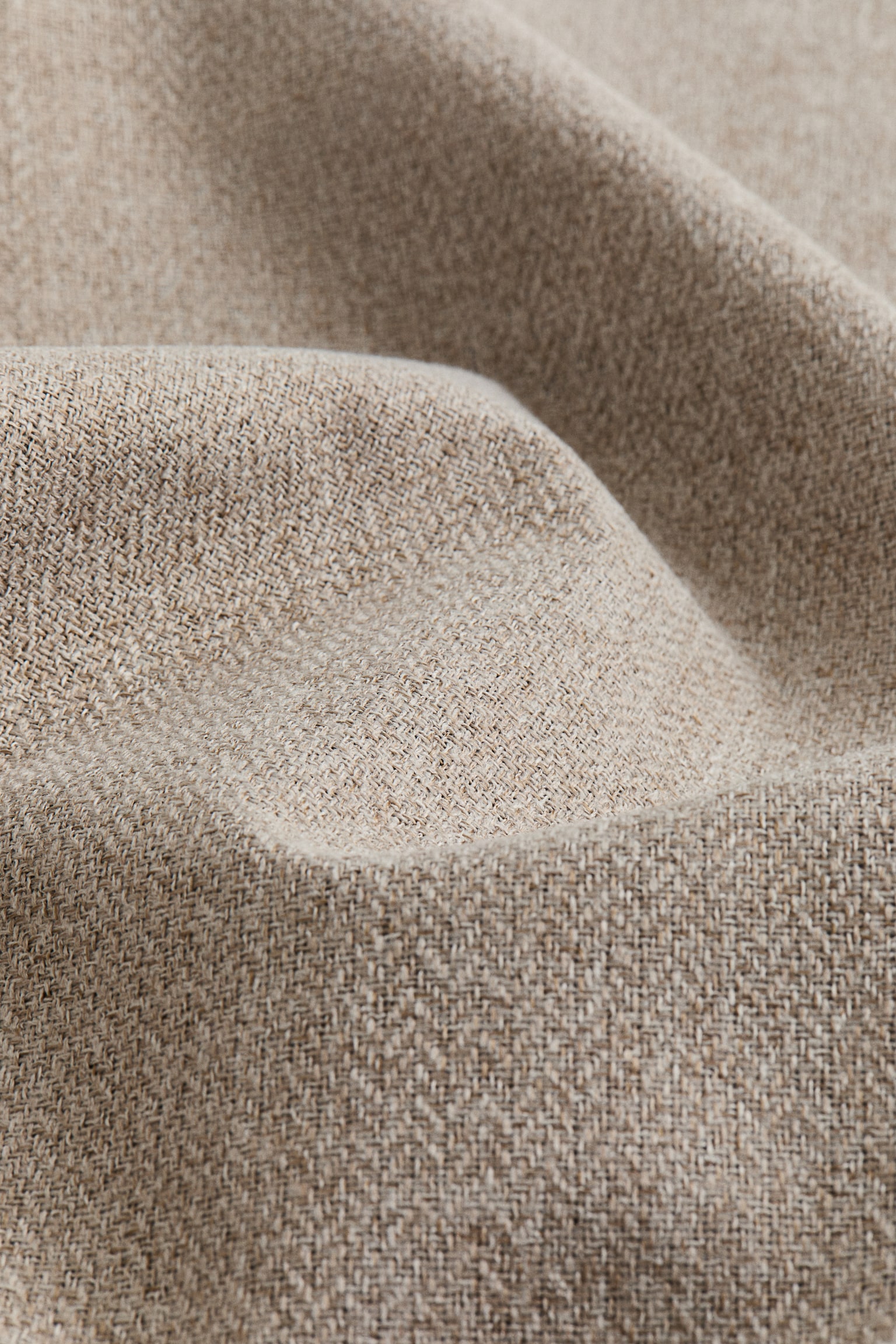 Tenda oscurante ampia a spina di pesce 1 pezzo - Beige mélange/Verde kaki - 5