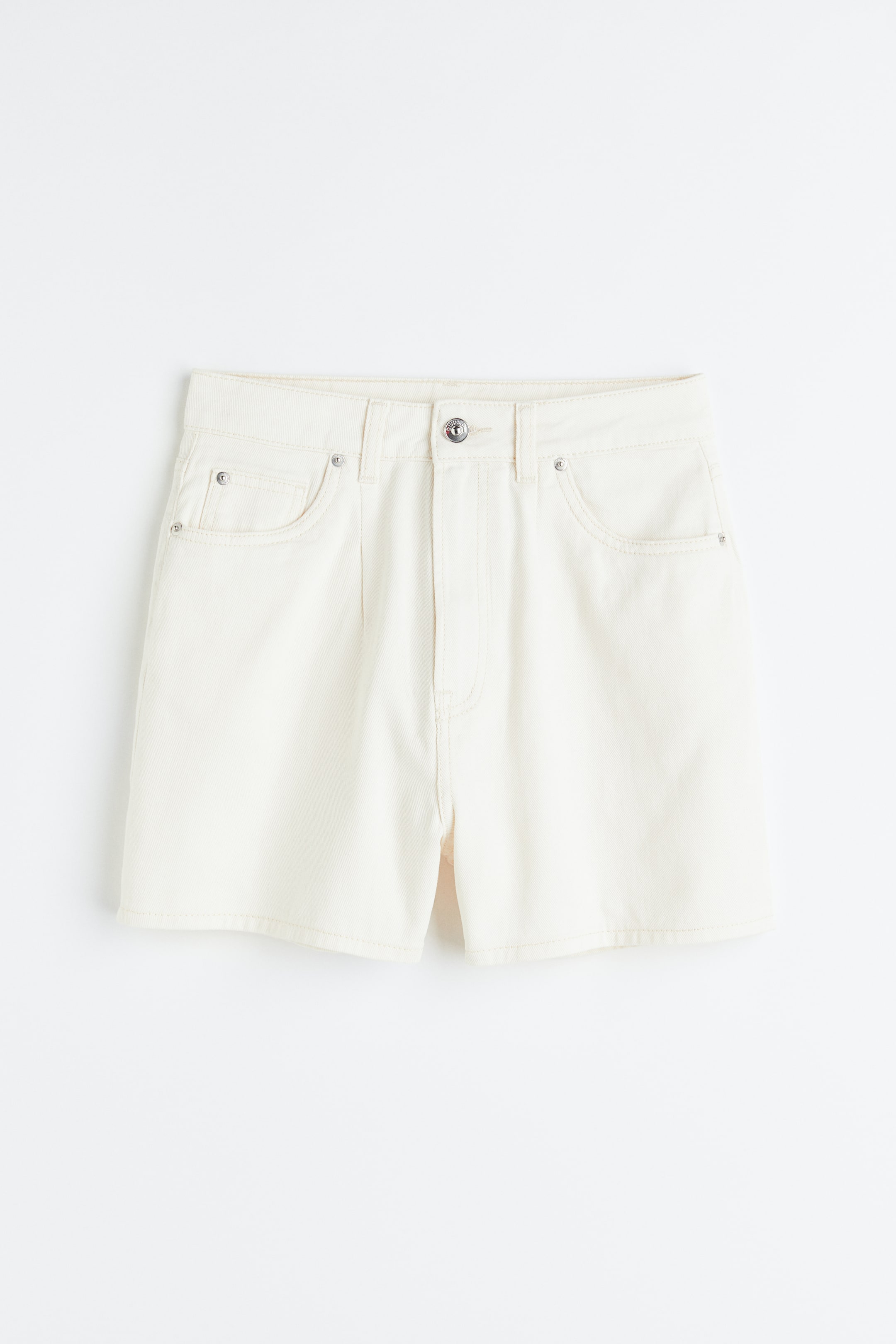 View larger image: Twill shorts - Cream - Ladies | H&M IN 1