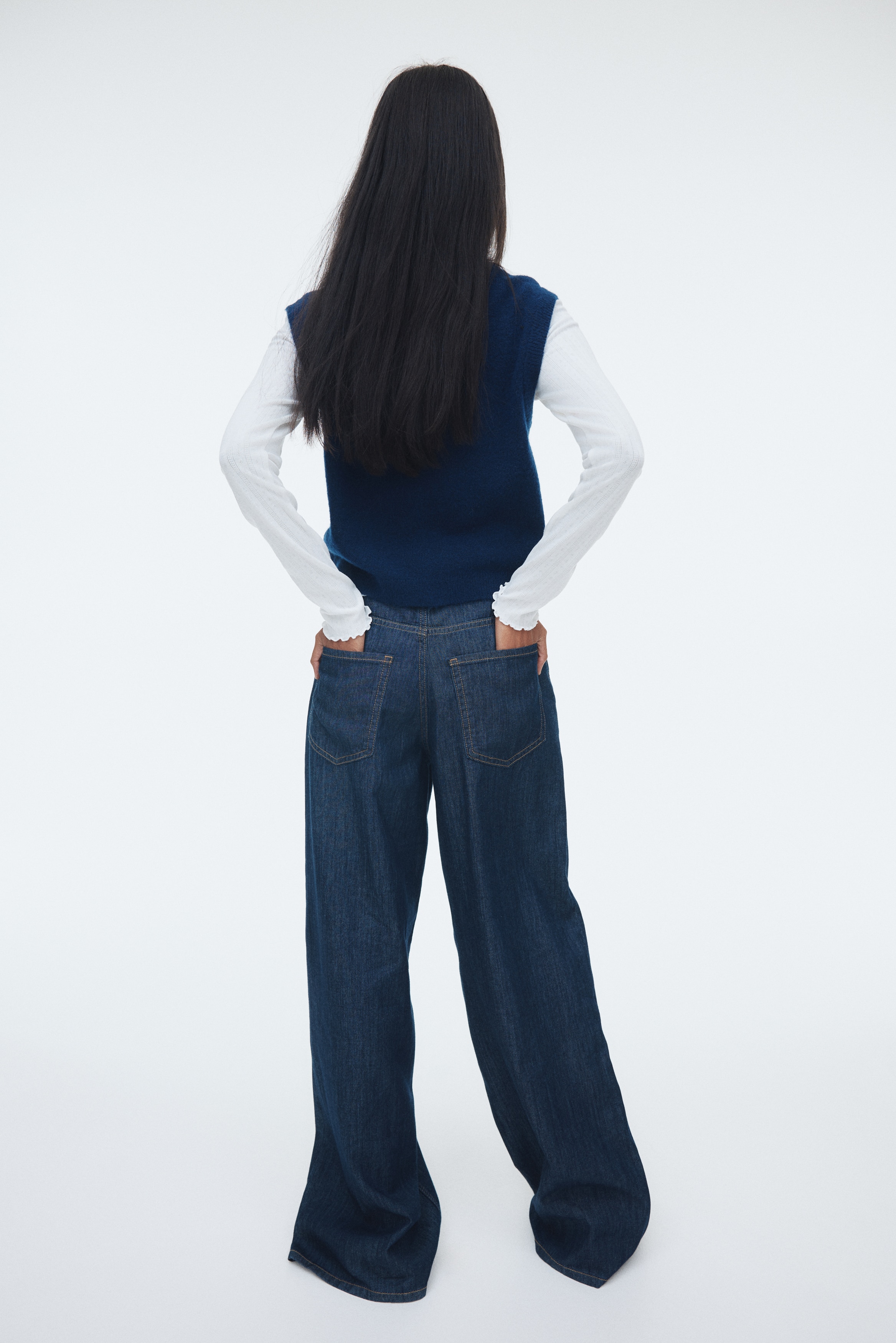 Knitted waistcoat