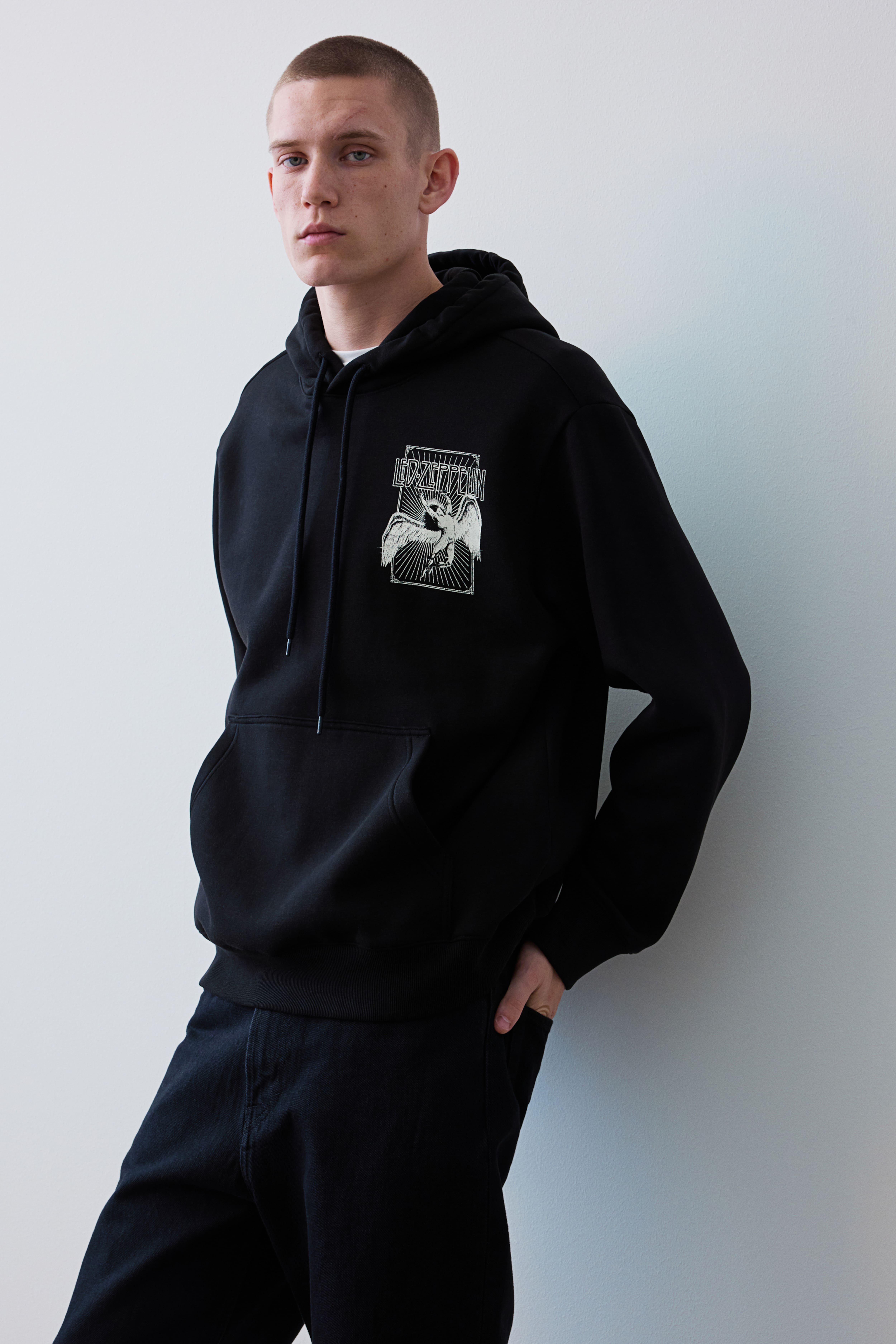 Men's Black Hoodies | Zip-Up, Pullover, Plain & More