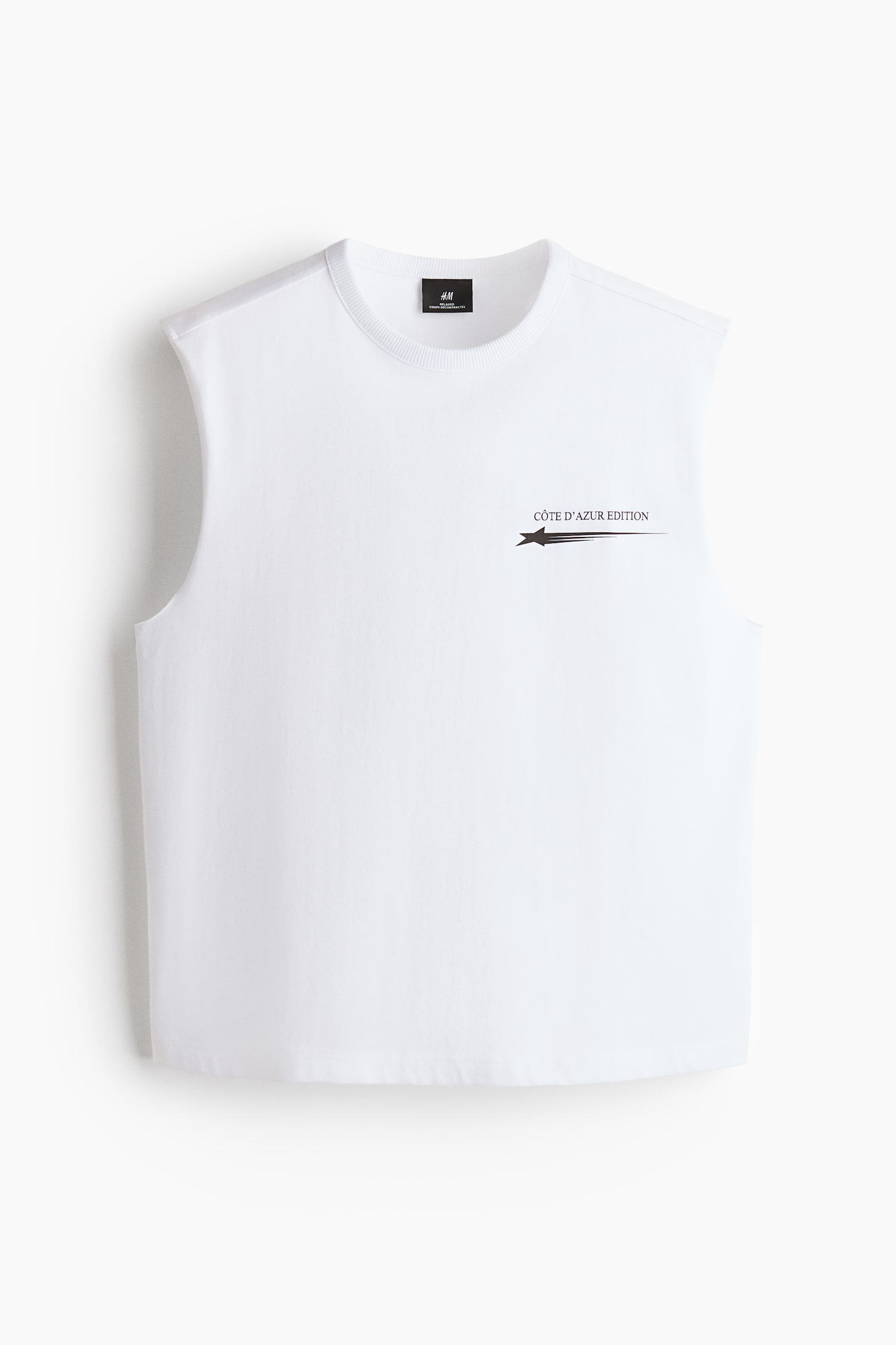 Baskılı Kolsuz Üst Loose Fit - Beyaz/Côte d'Azur Edition/Siyah/Côte d'Azur/Koyu gri/Offshore/Siyah/Los Angeles/Beyaz/California/Mercan pembesi/82 - 1