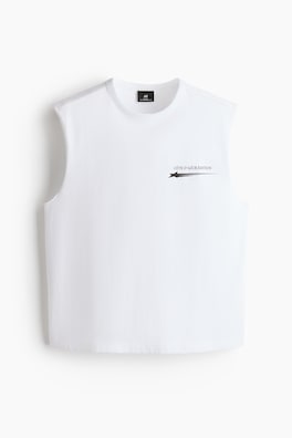 Tanktop med tryck Loose Fit