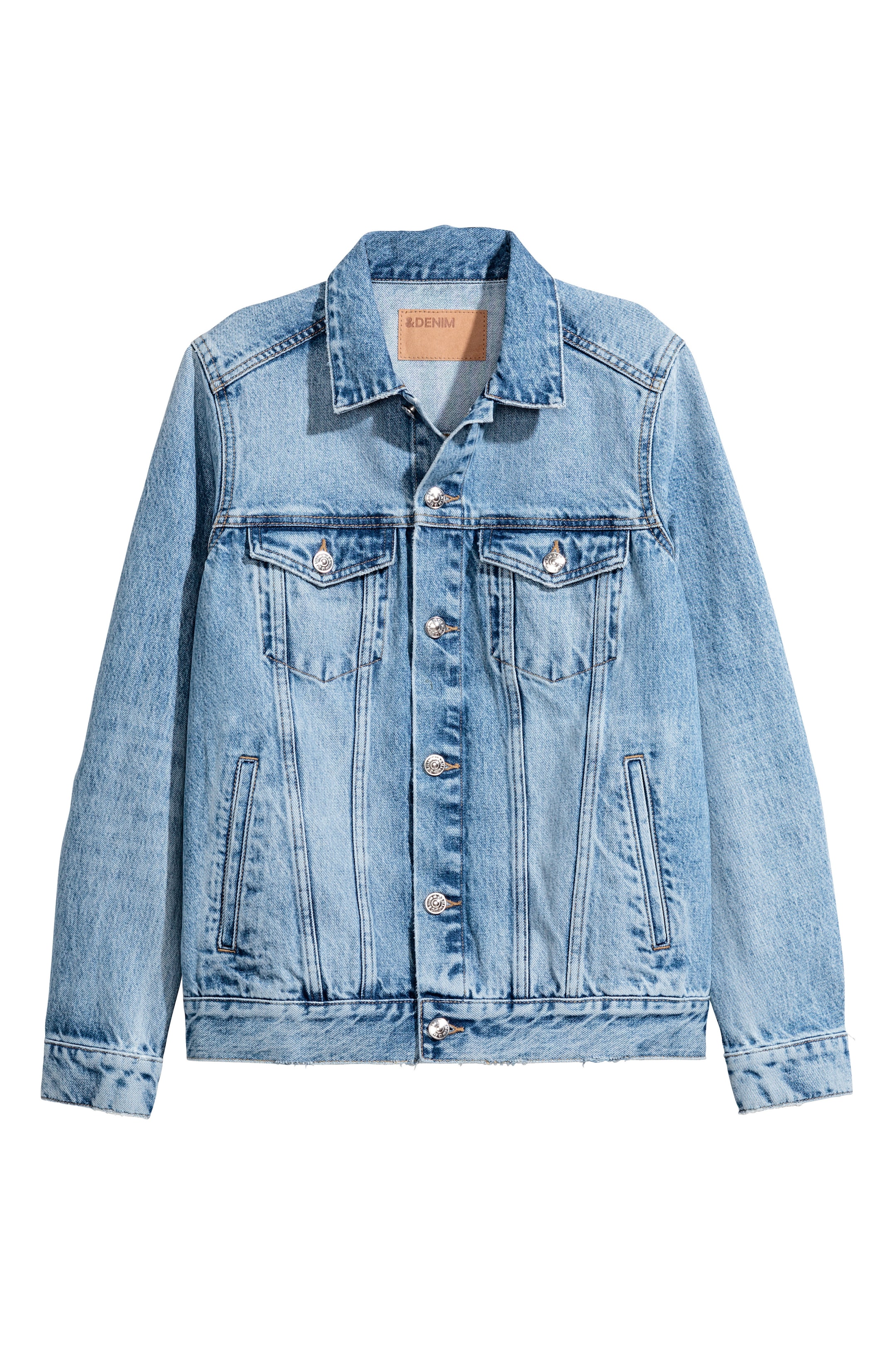 拡大画像を表示: デニムジャケット - ライトデニムブルー - レディース | H&M JP 1
