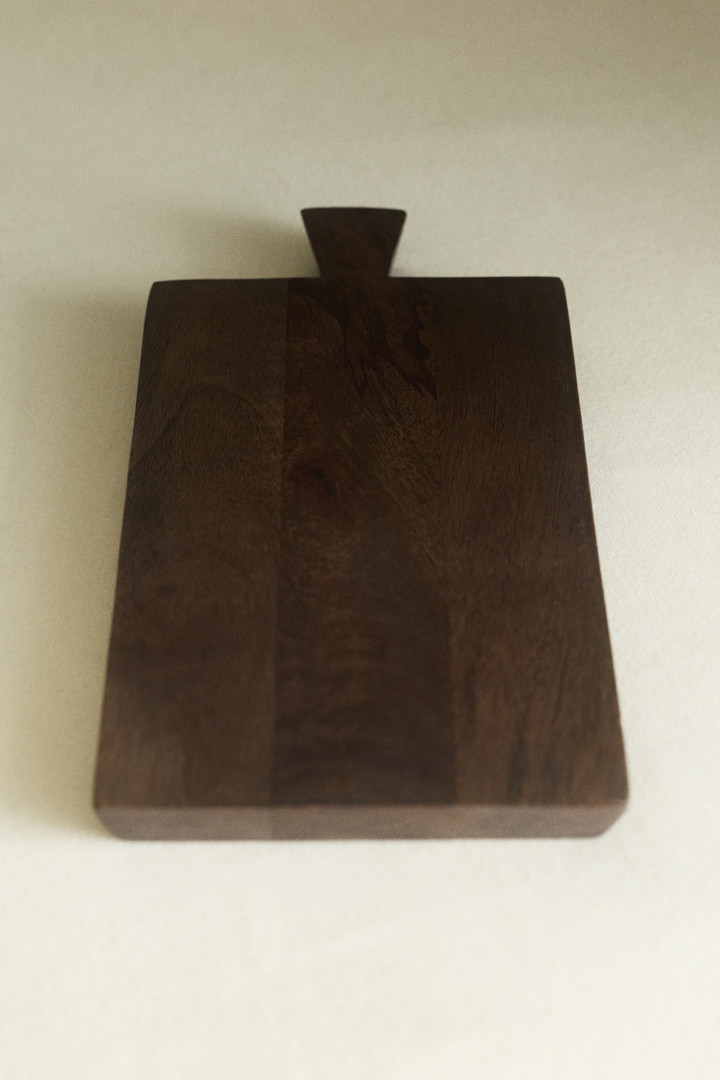 Small wooden serving board - Dark brown