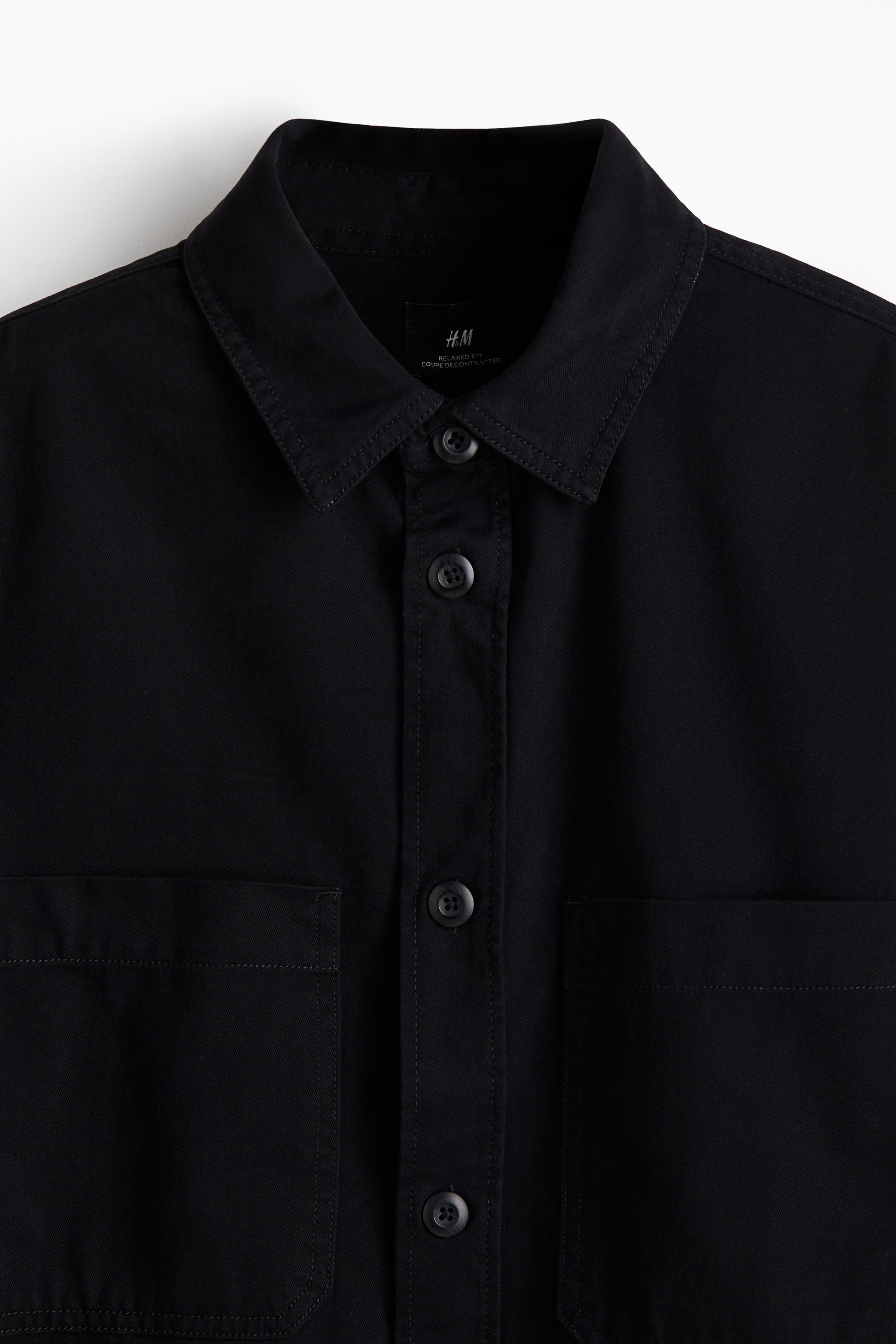 Relaxed Fit Twill overshirt