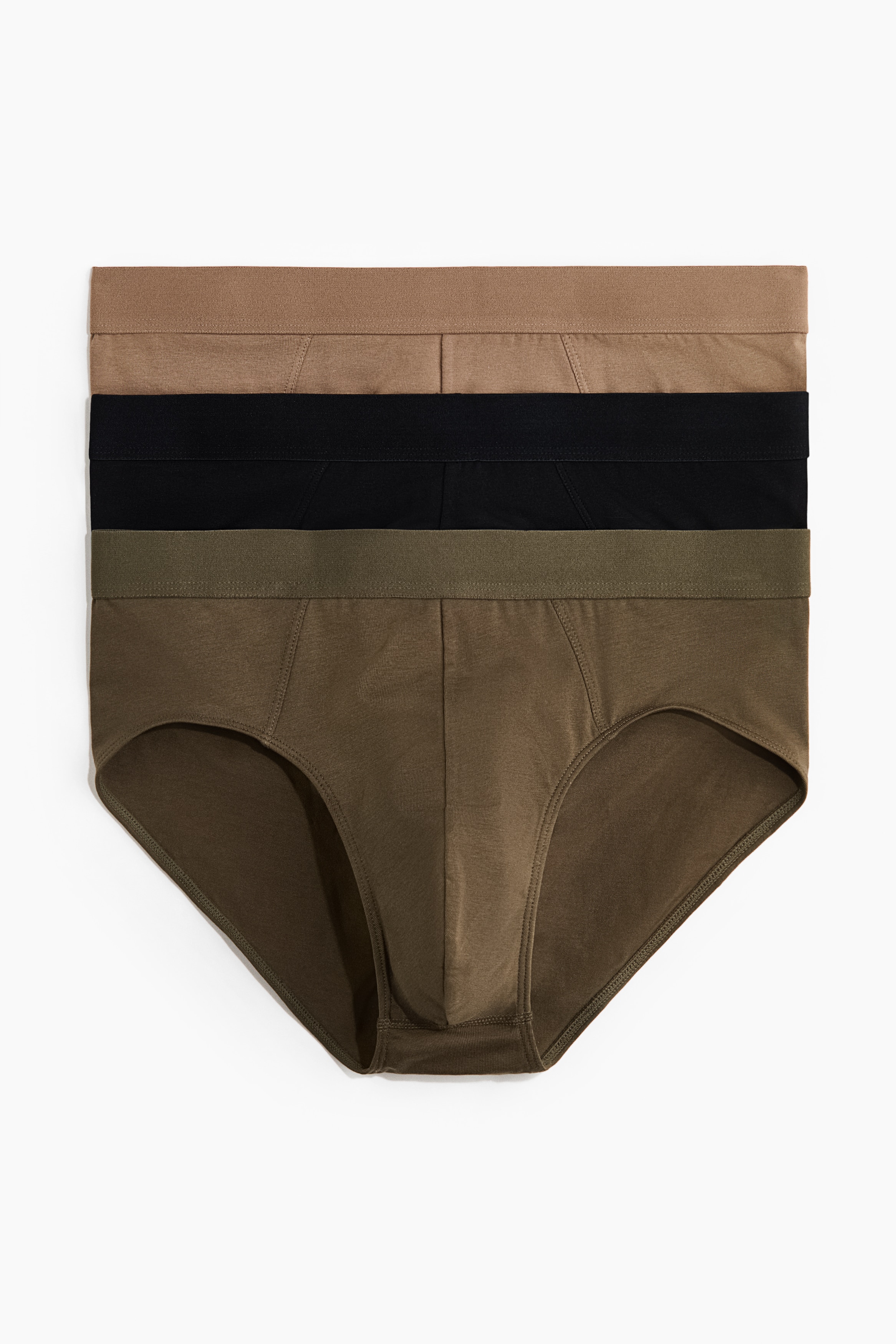 Pack de 3 calzoncillos slip con Lycra®