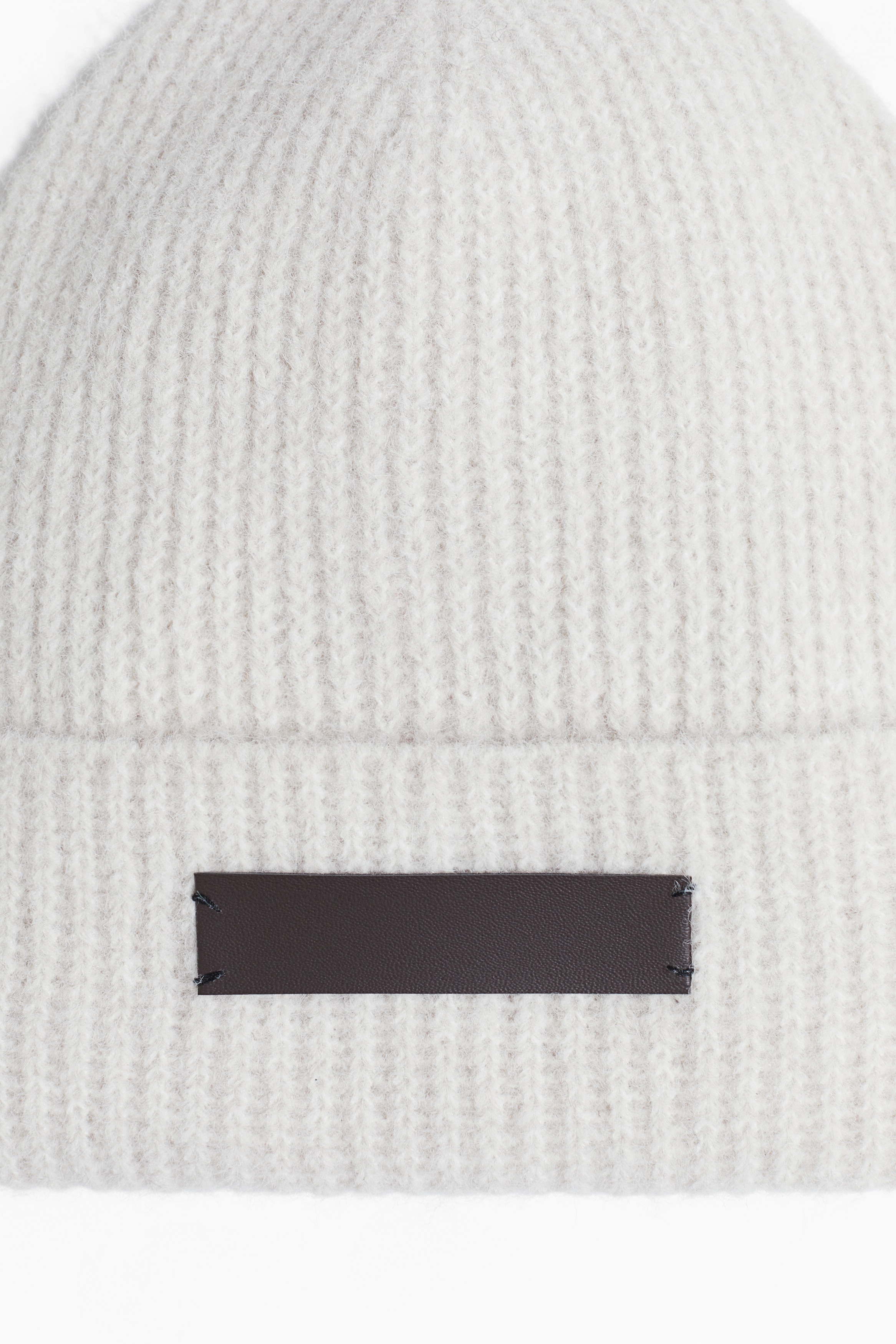 Rib-Knit Beanie