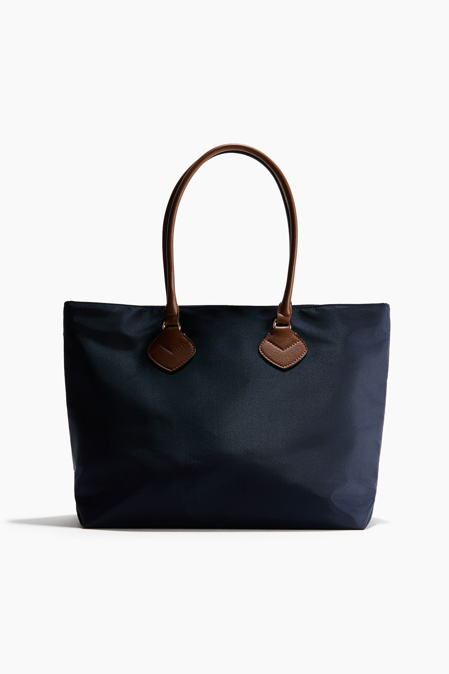 Shopper - Navy blue/brown