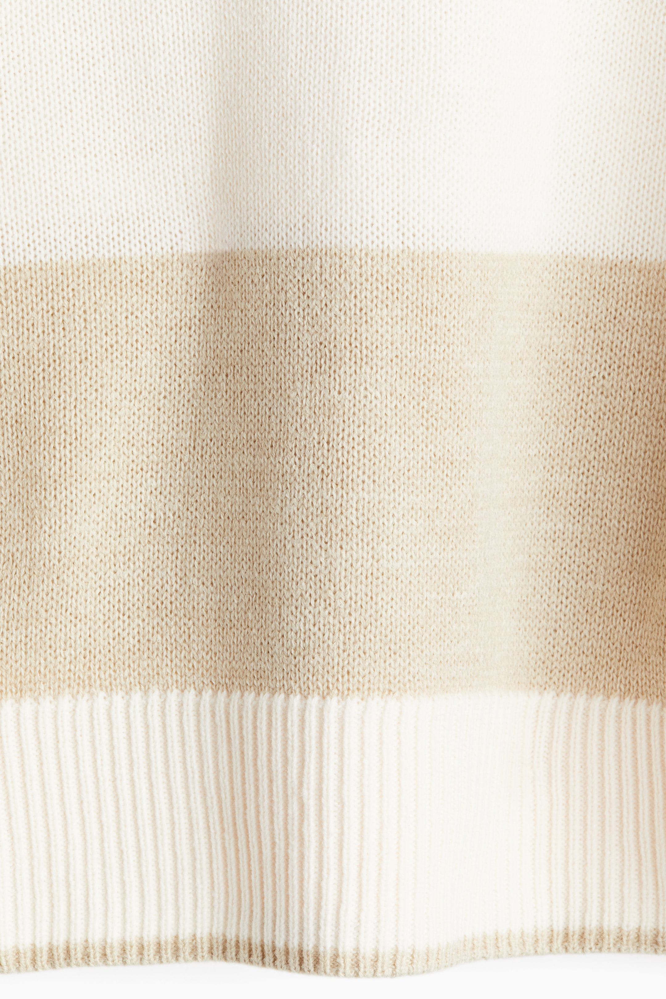 Jumper - Light beige/Striped - Ladies | H&M GB