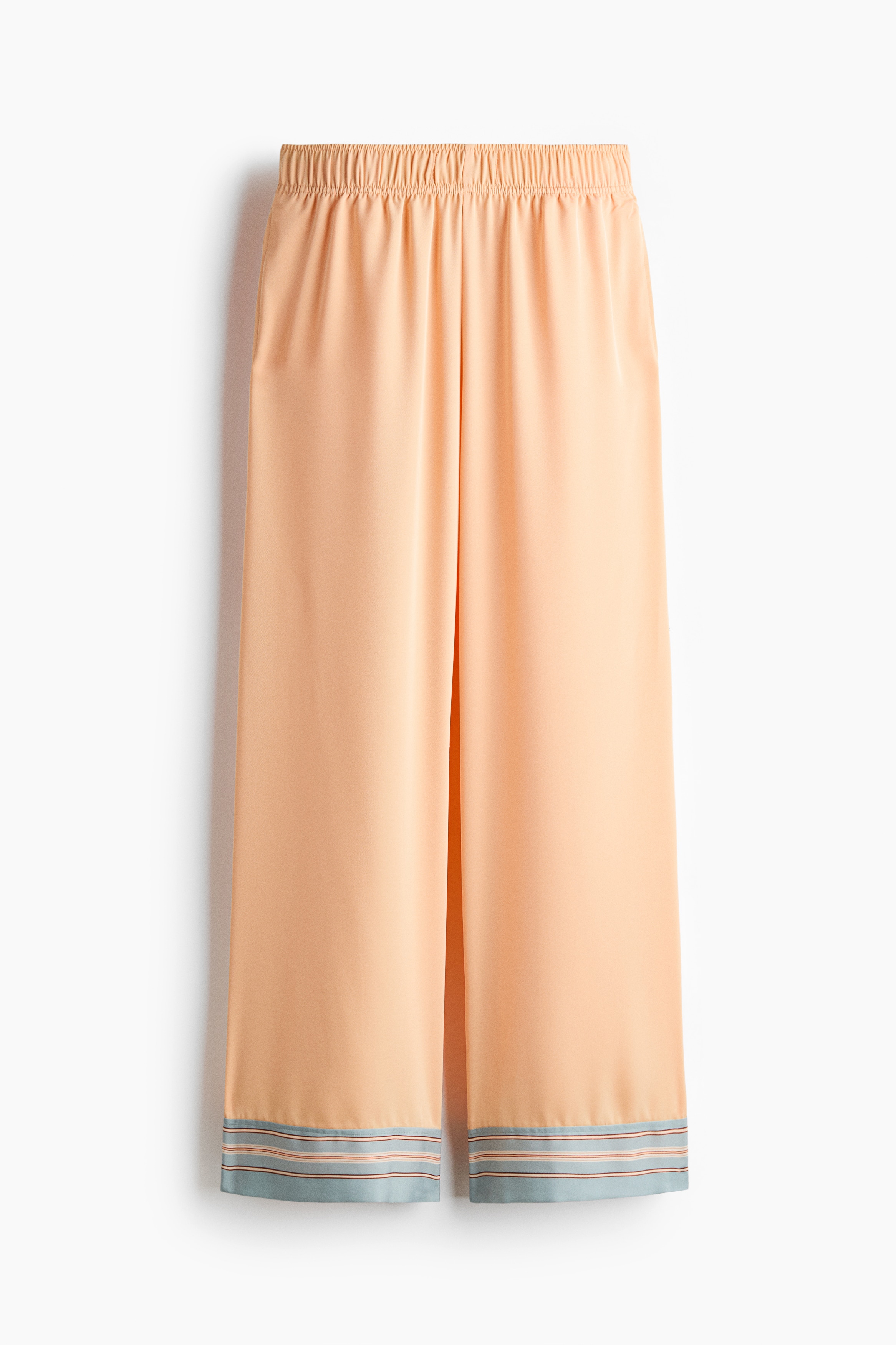 Wide drawstring trousers