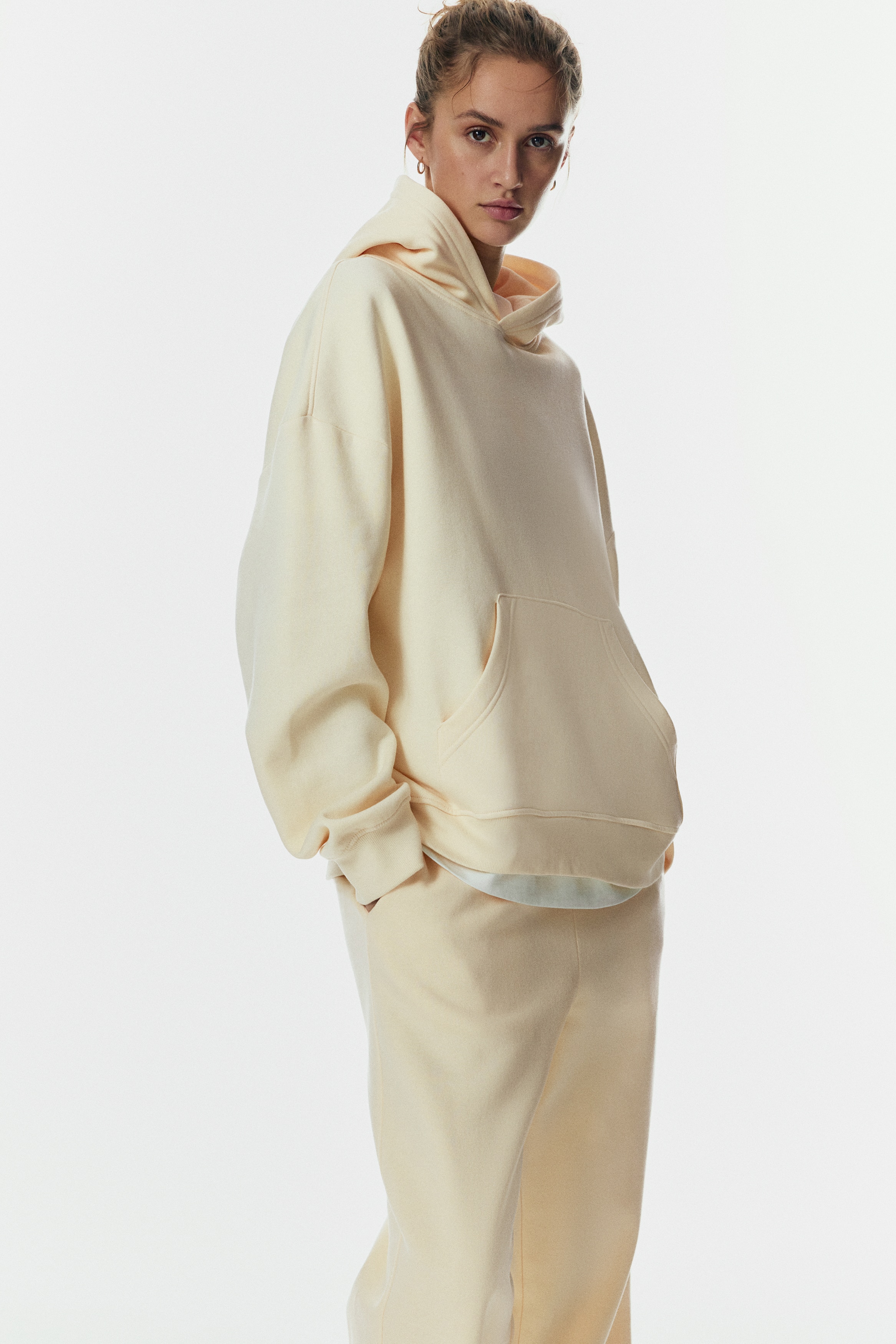 Cotton-blend sweatpants