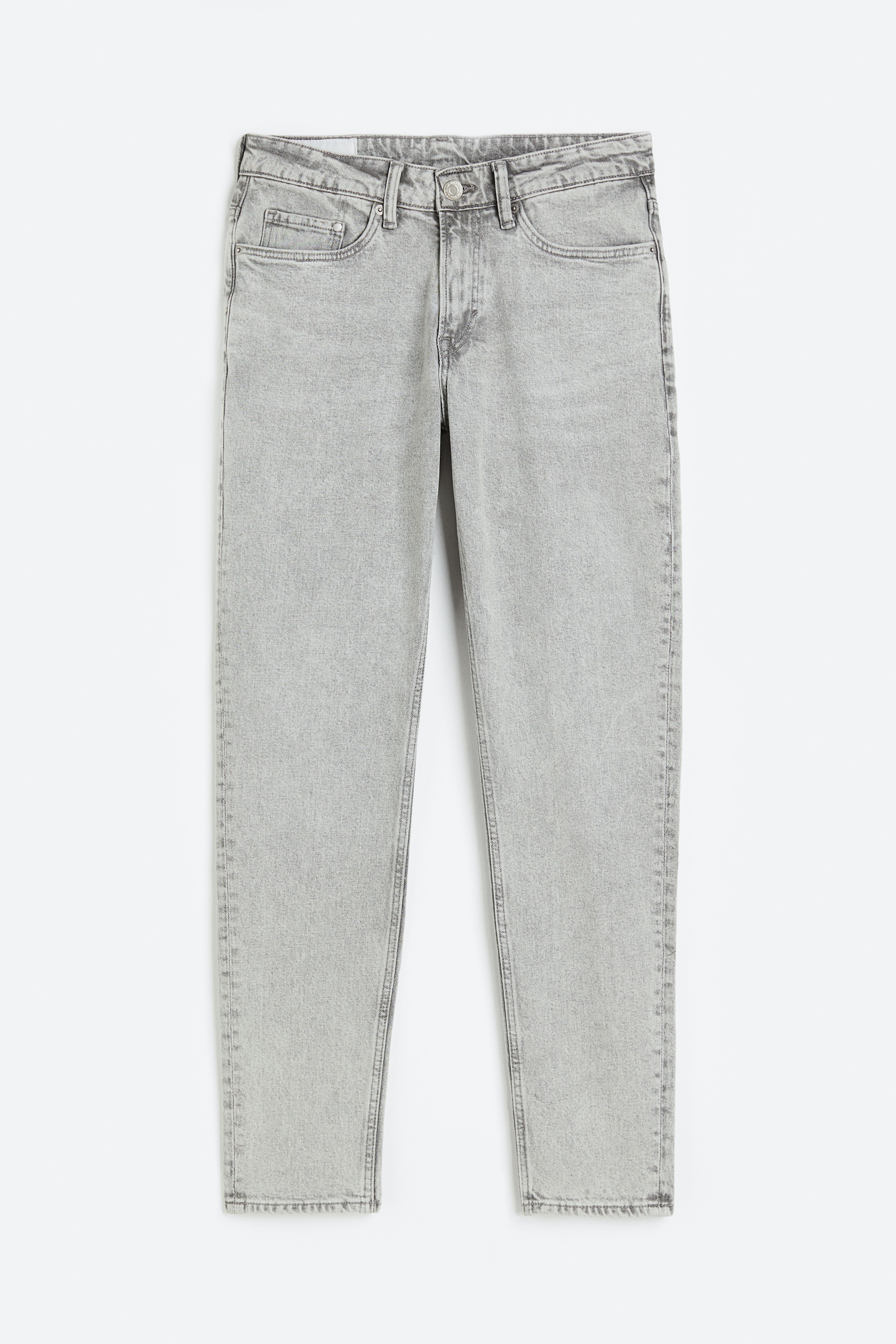 Tapered Regular Jeans Light denim grey Men H M GB
