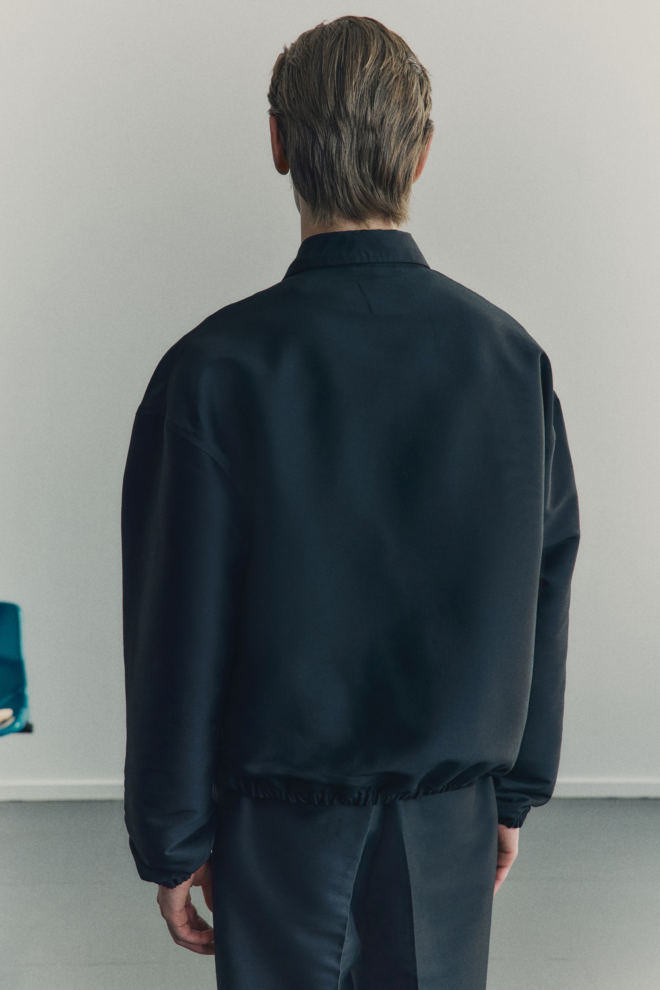 Преглед на по-голямо изображение: Яке-риза Loose Fit - Черен - МЪЖЕ | H&M BG 5