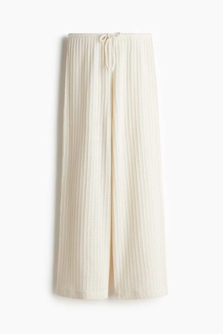 Pantalone od reljefnog pletiva