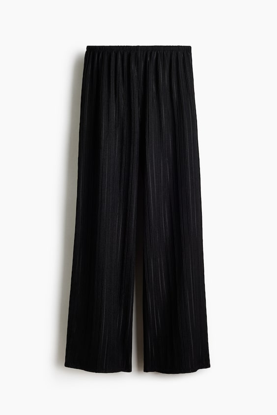 Женские брюки H&M MAMA Pointelle-Knit Drawstring Pants